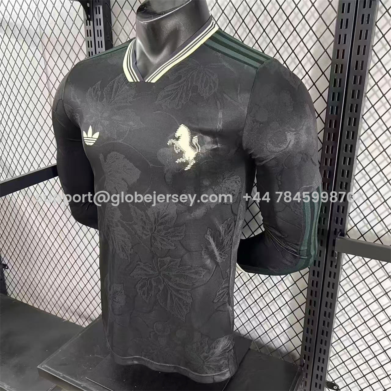 GlobeJersey-Juventus 25-26 Third Black Unsponsored Long Sleeves Jersey - Player Version