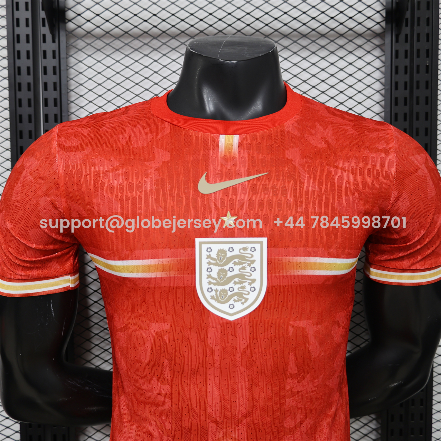 GlobeJersey-England 2026 Red Special Jersey - Player Version