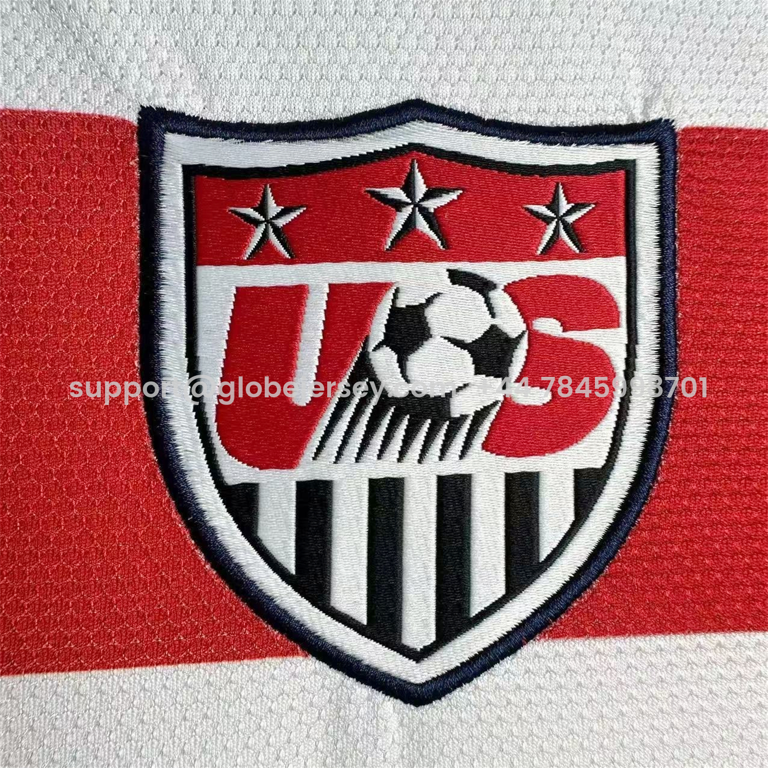 GlobeJersey-Retro United States USA 2013 Home Jersey
