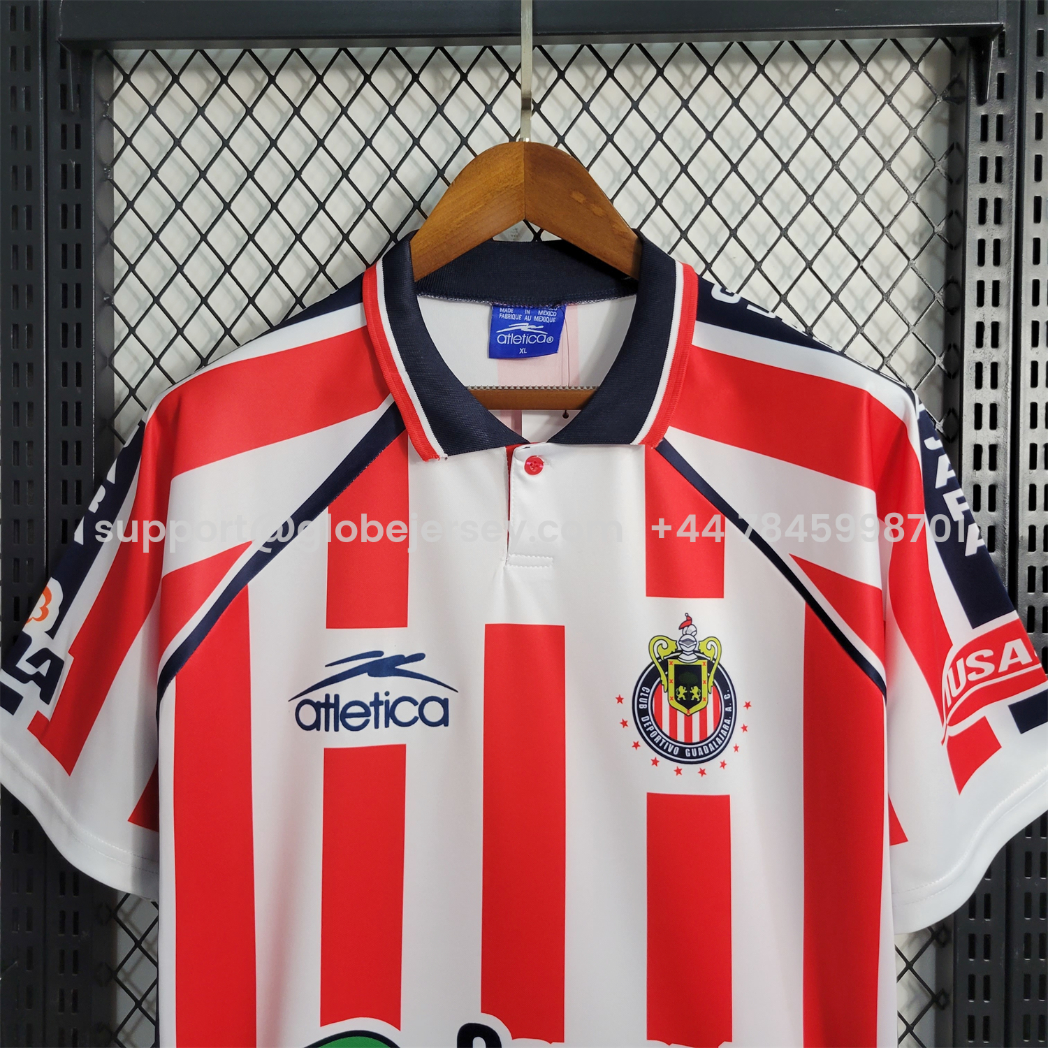 GlobeJersey-Retro Chivas de Guadalajara 2002-03 Home 2 Jersey