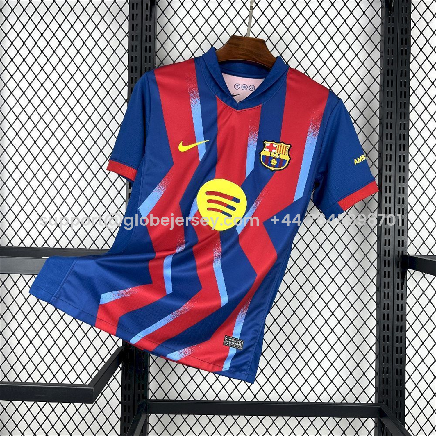 GlobeJersey-Barcelona 25-26 Fourth Jersey - Fans Version