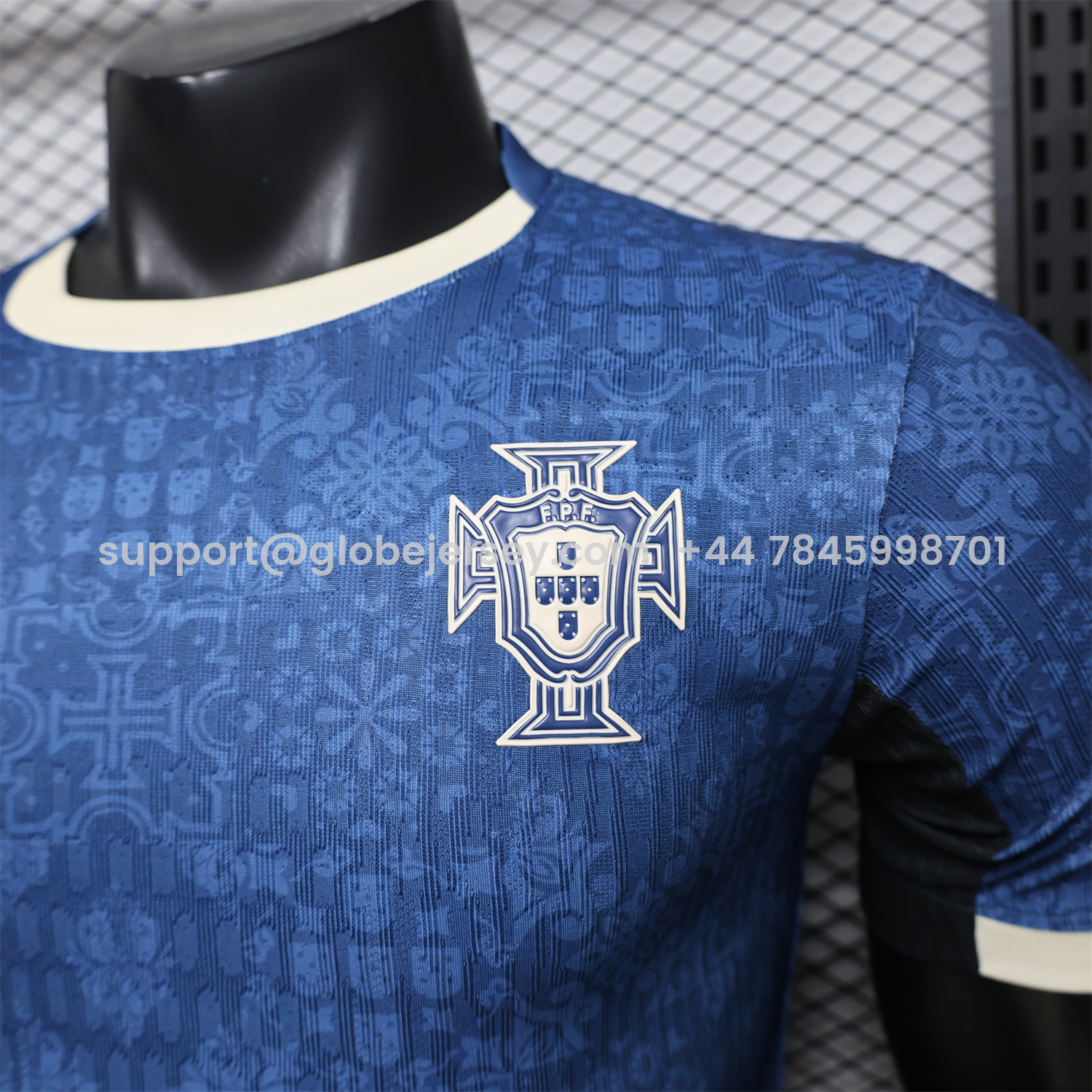 GlobeJersey-Portugal 2026 Navy Blue Special Jersey - Player Version