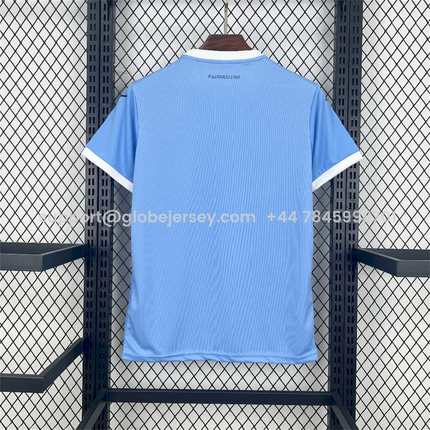 GlobeJersey-Lazio 25-26 Home Jersey - Fans Version