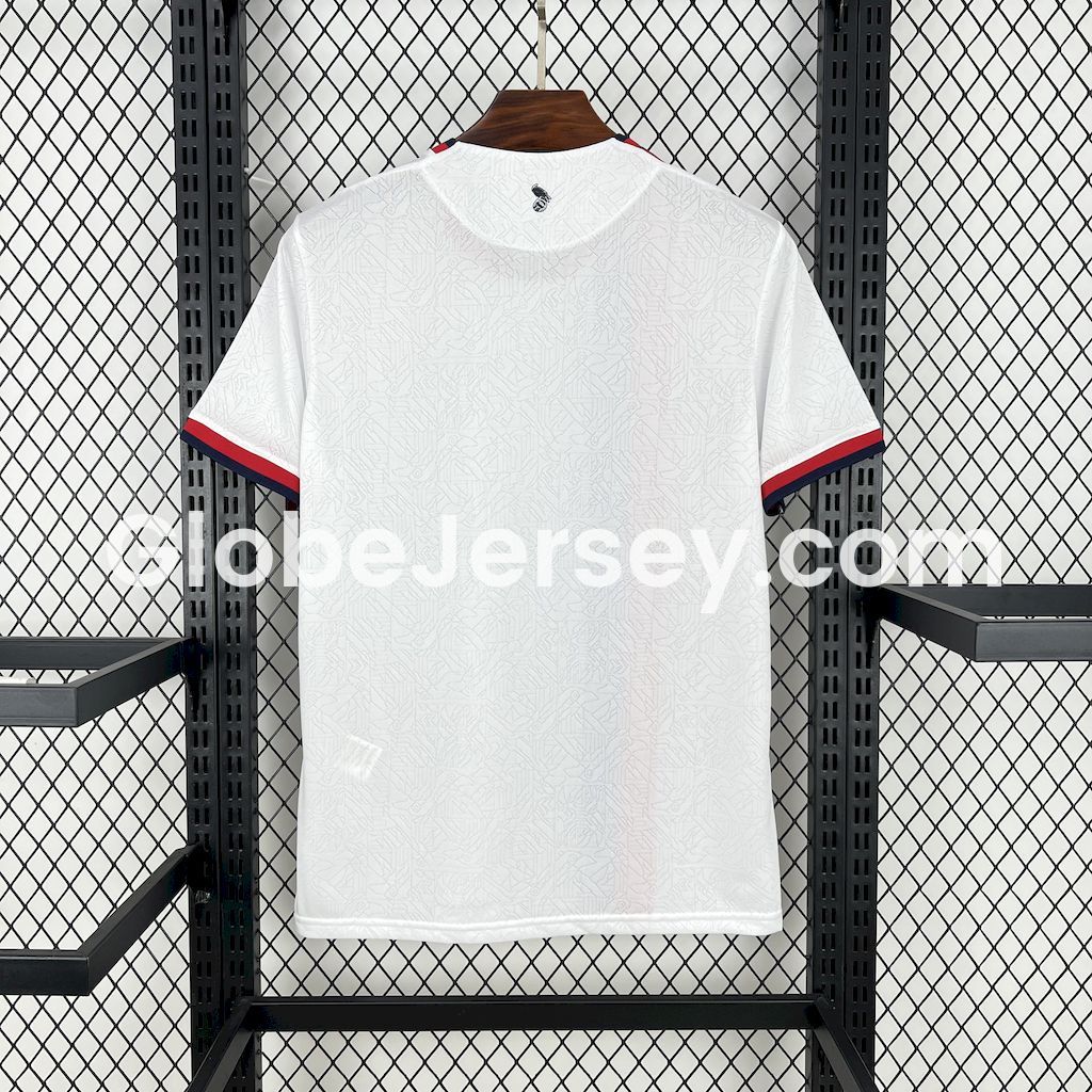 GlobeJersey-San Lorenzo 25-26 Away Unsponsored Jersey - Fans Version