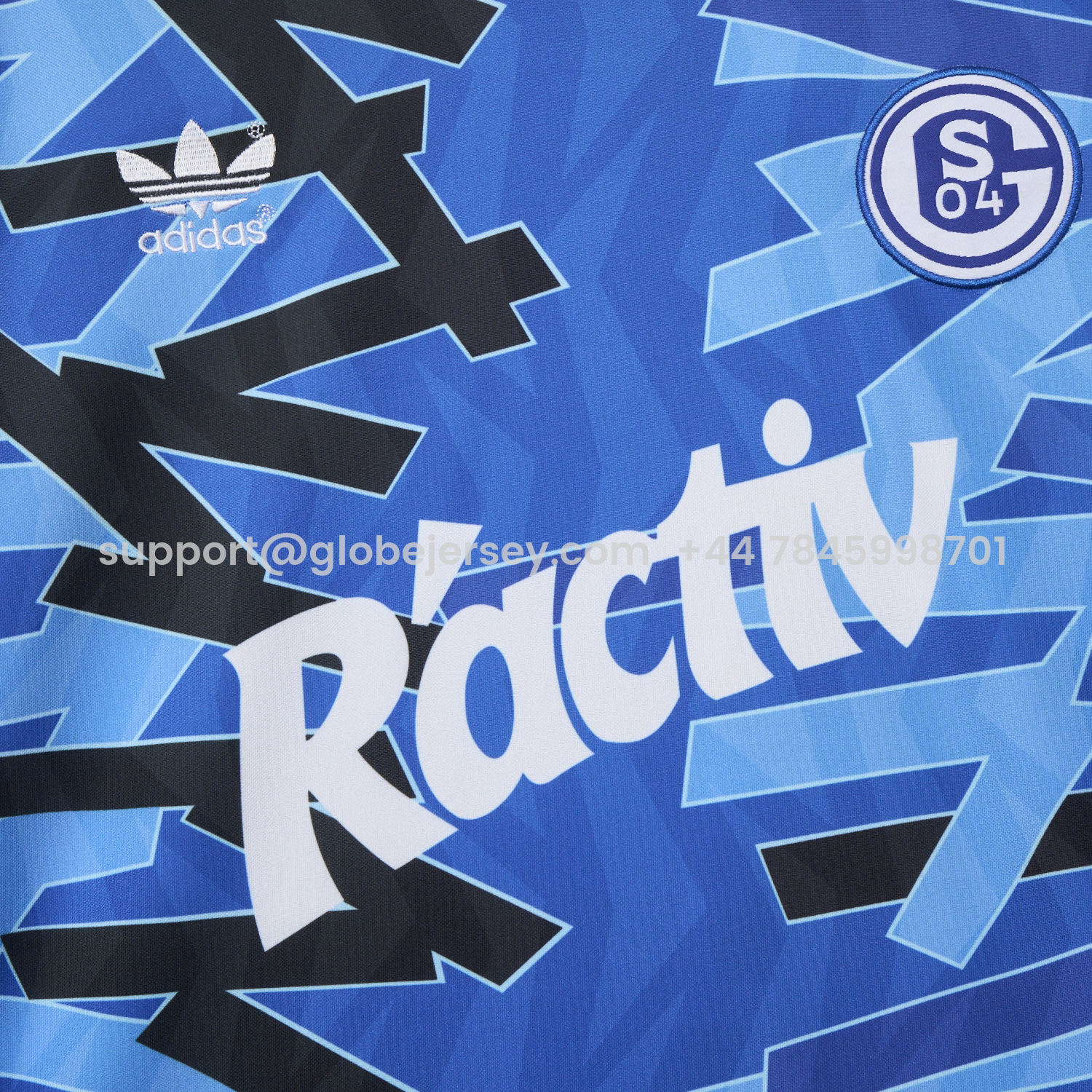 GlobeJersey-Retro Schalke 04 1992-93 Home Jersey