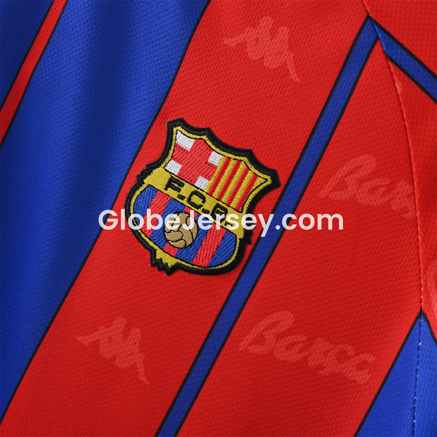GlobeJersey-Retro Barcelona 1997-98 Home Jersey
