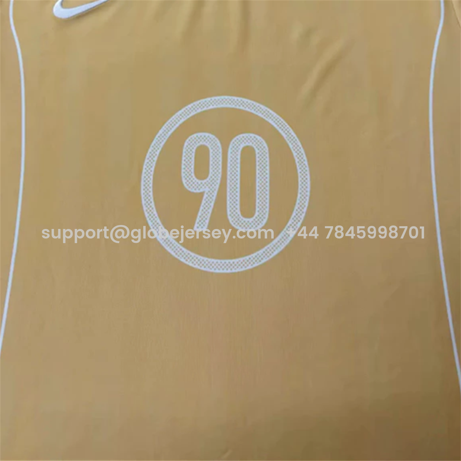 GlobeJersey-Nike 2026 T90 Mud Yellow Special Jersey