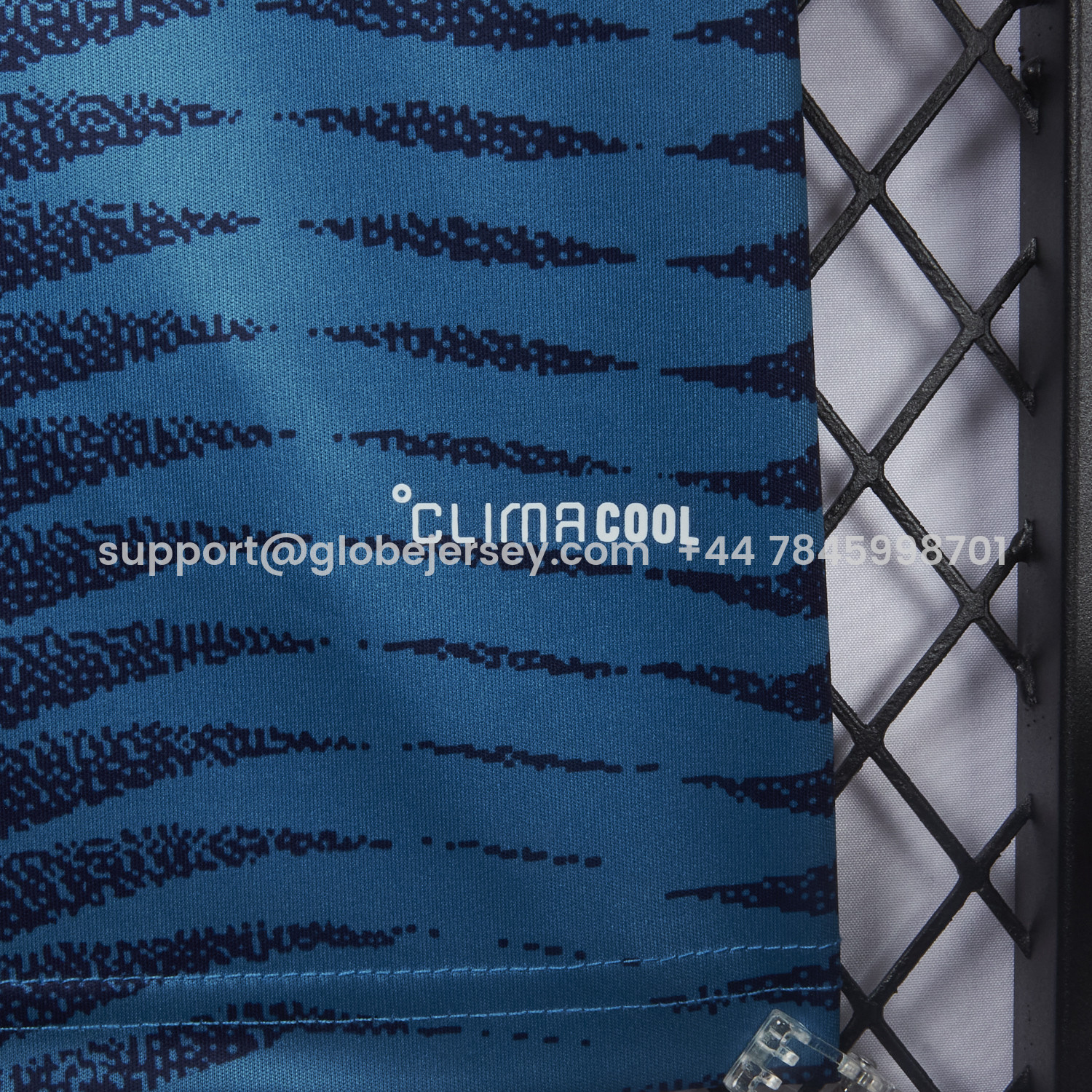 GlobeJersey-Colombia 2026 Away Blue Jersey - Fans Version