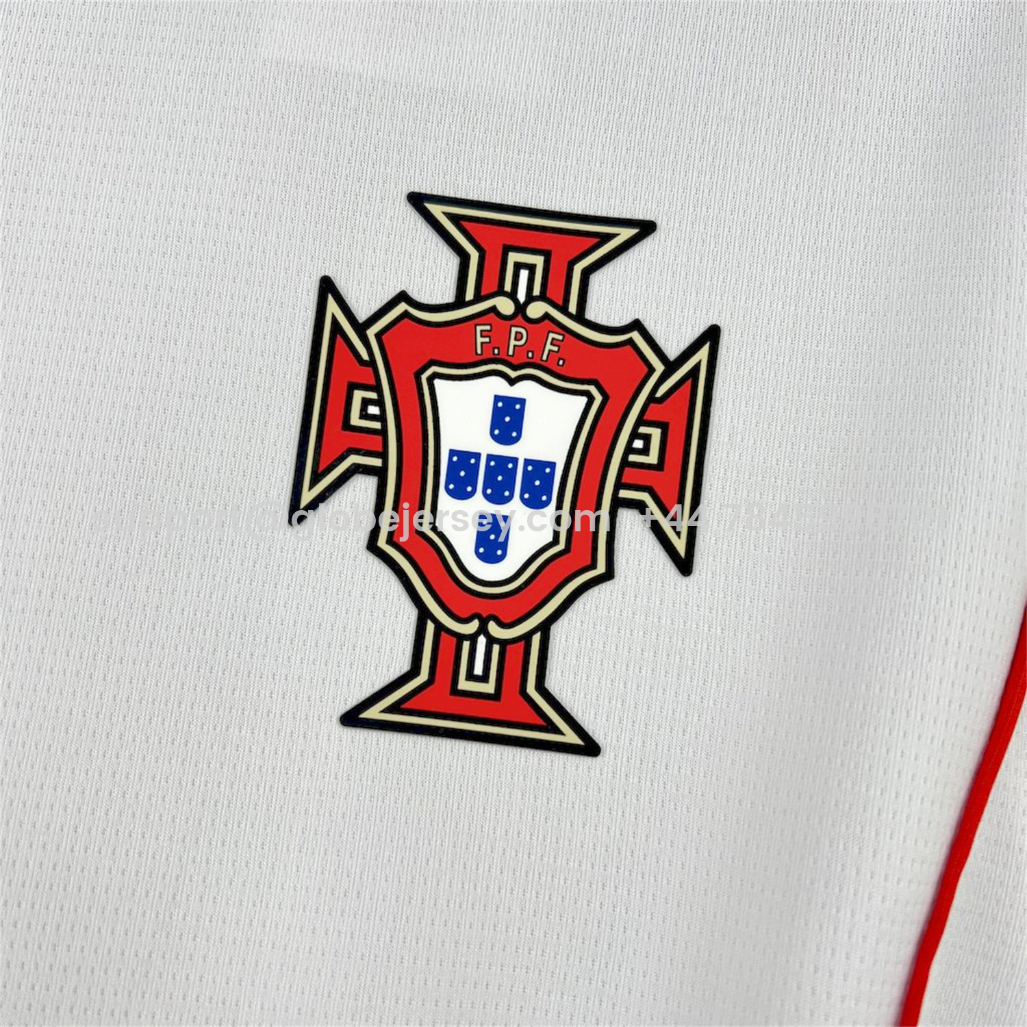 GlobeJersey-Portugal 2025-26 White Casuals Jersey - Fans Version
