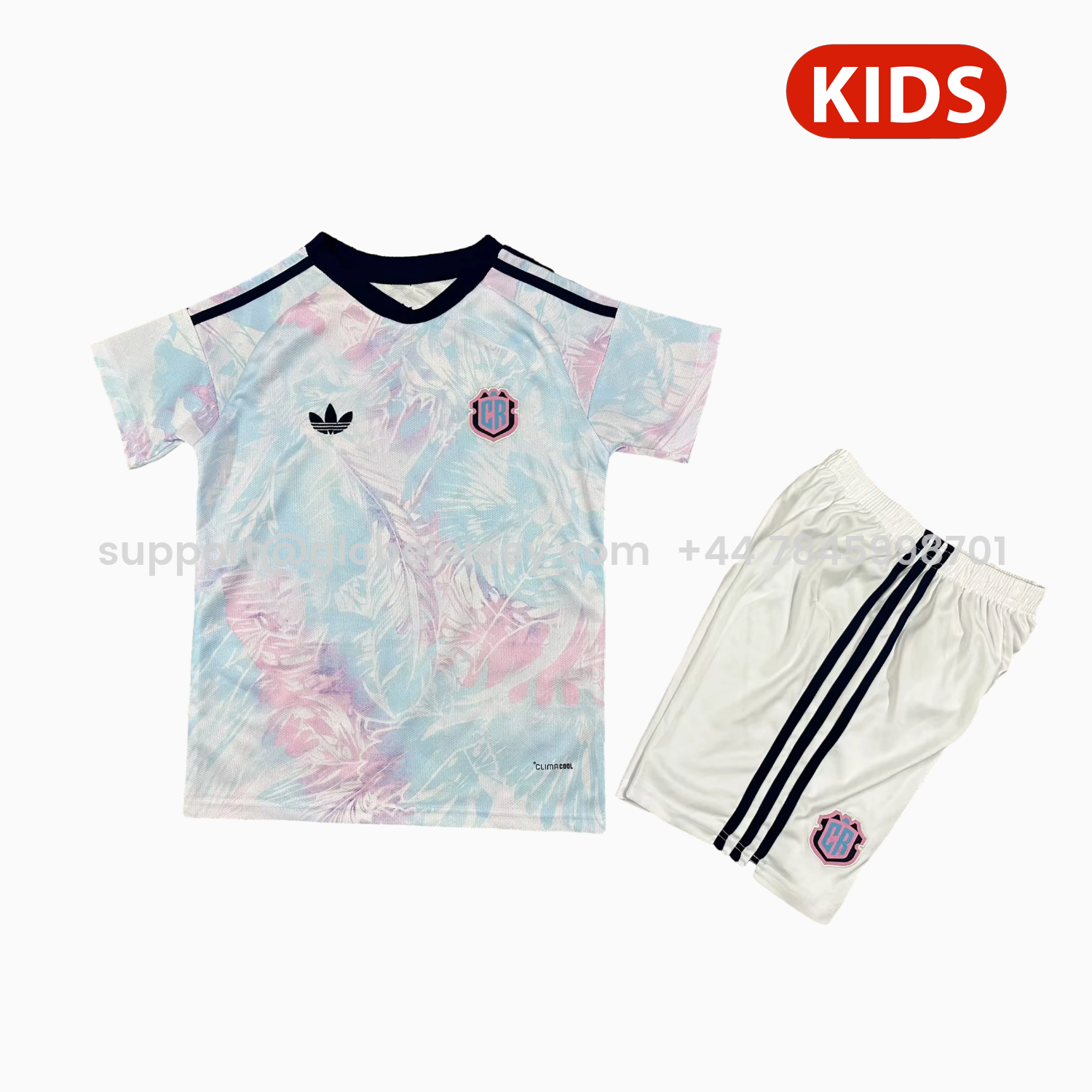 GlobeJersey-Costa Rica 2026 Away Kids Kit