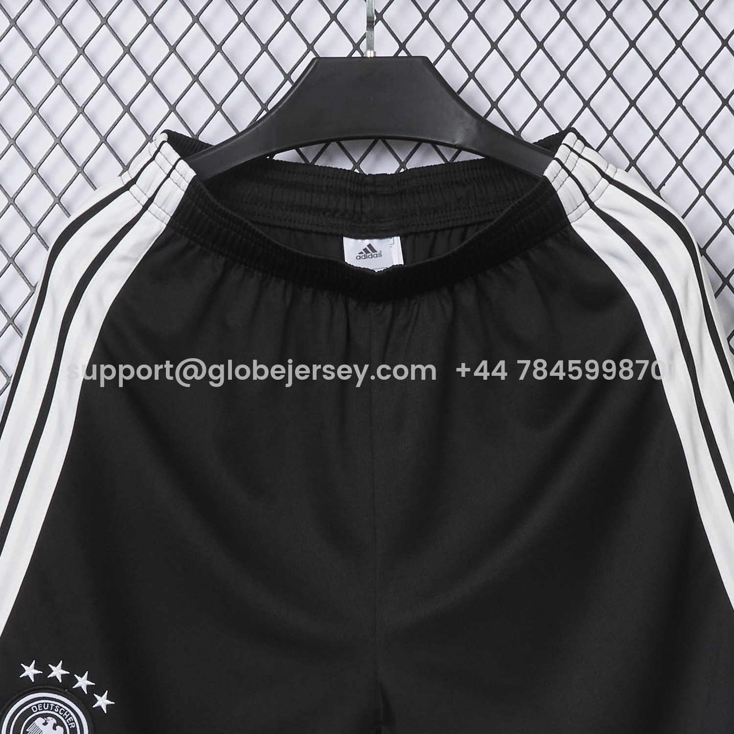 GlobeJersey-Germany 2026 Home Black Shorts - Fans Version