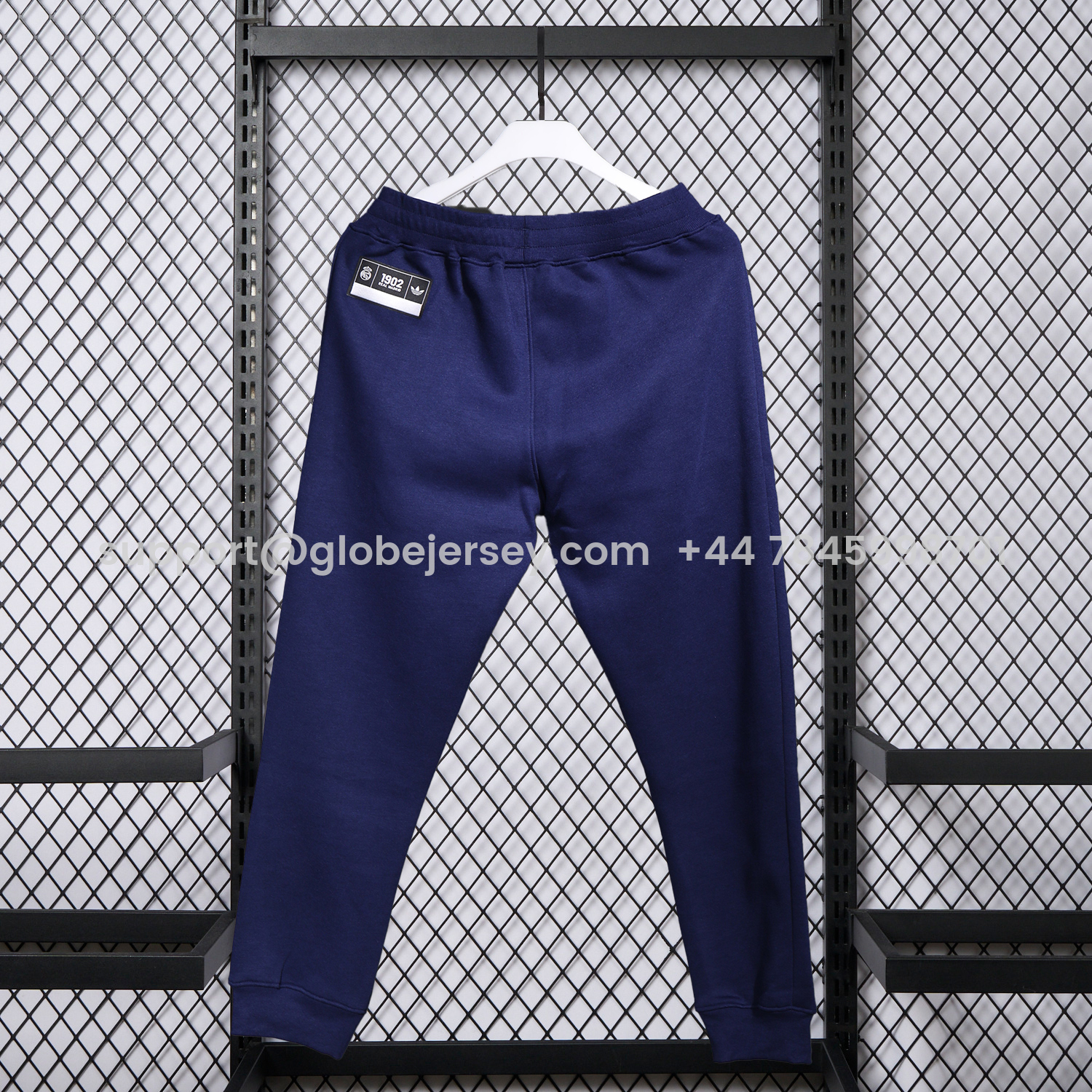 GlobeJersey-Real Madrid 25-26 Pure Color 1902 Training Set - Dark Blue Top and Dark Blue Pants