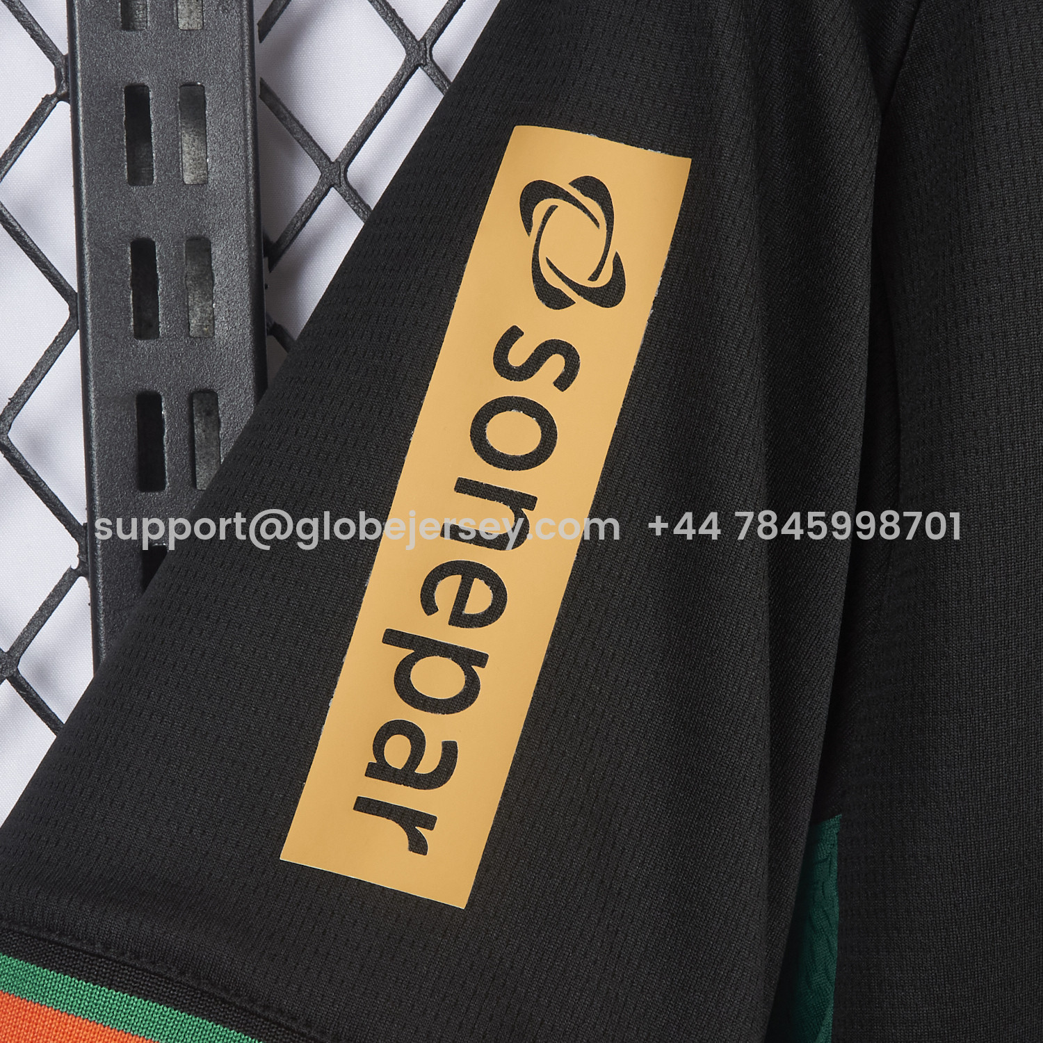 GlobeJersey-Borussia Mönchengladbach 26-27 Away Black Jersey - Fans Version