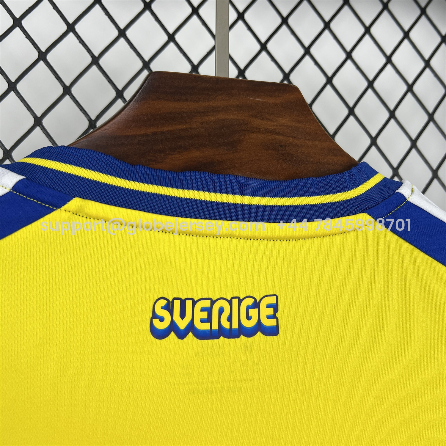 GlobeJersey-Sweden 2026 Home Jersey - Fans Version