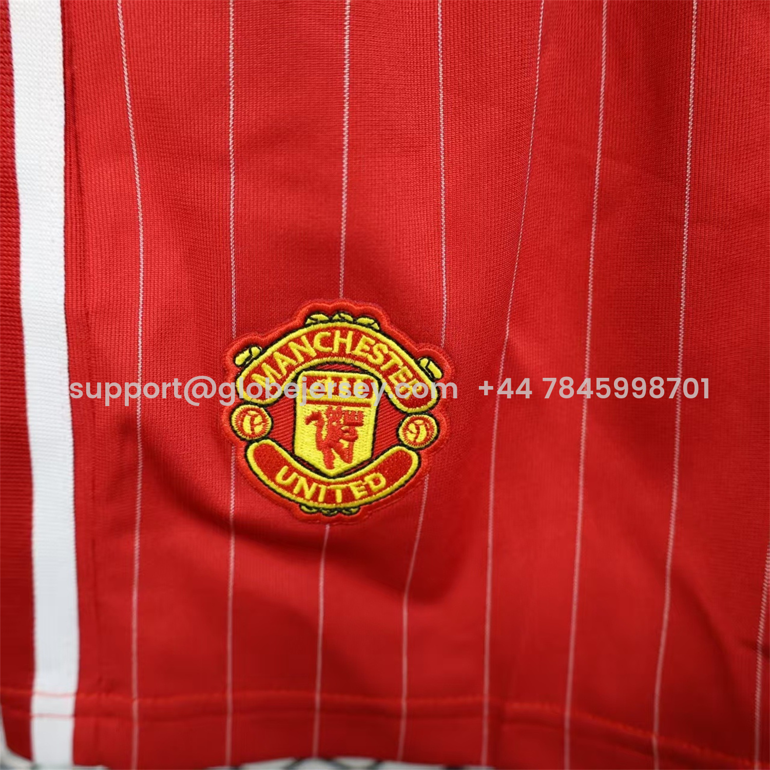 GlobeJersey-Manchester United 25-26 Trefoil Red Travel Shorts - Player Version