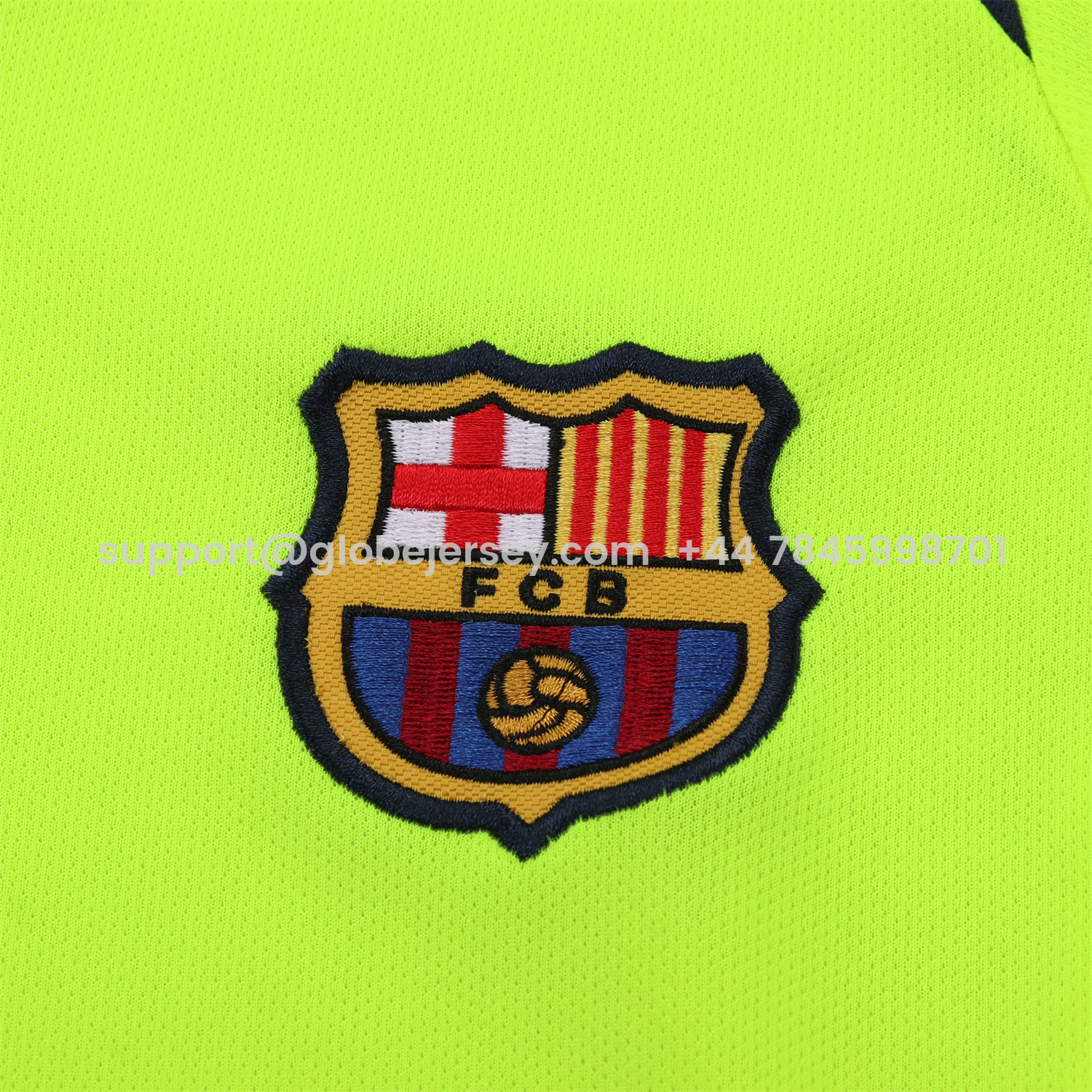 GlobeJersey-Retro Barcelona 2005-06 Away Kids Kit