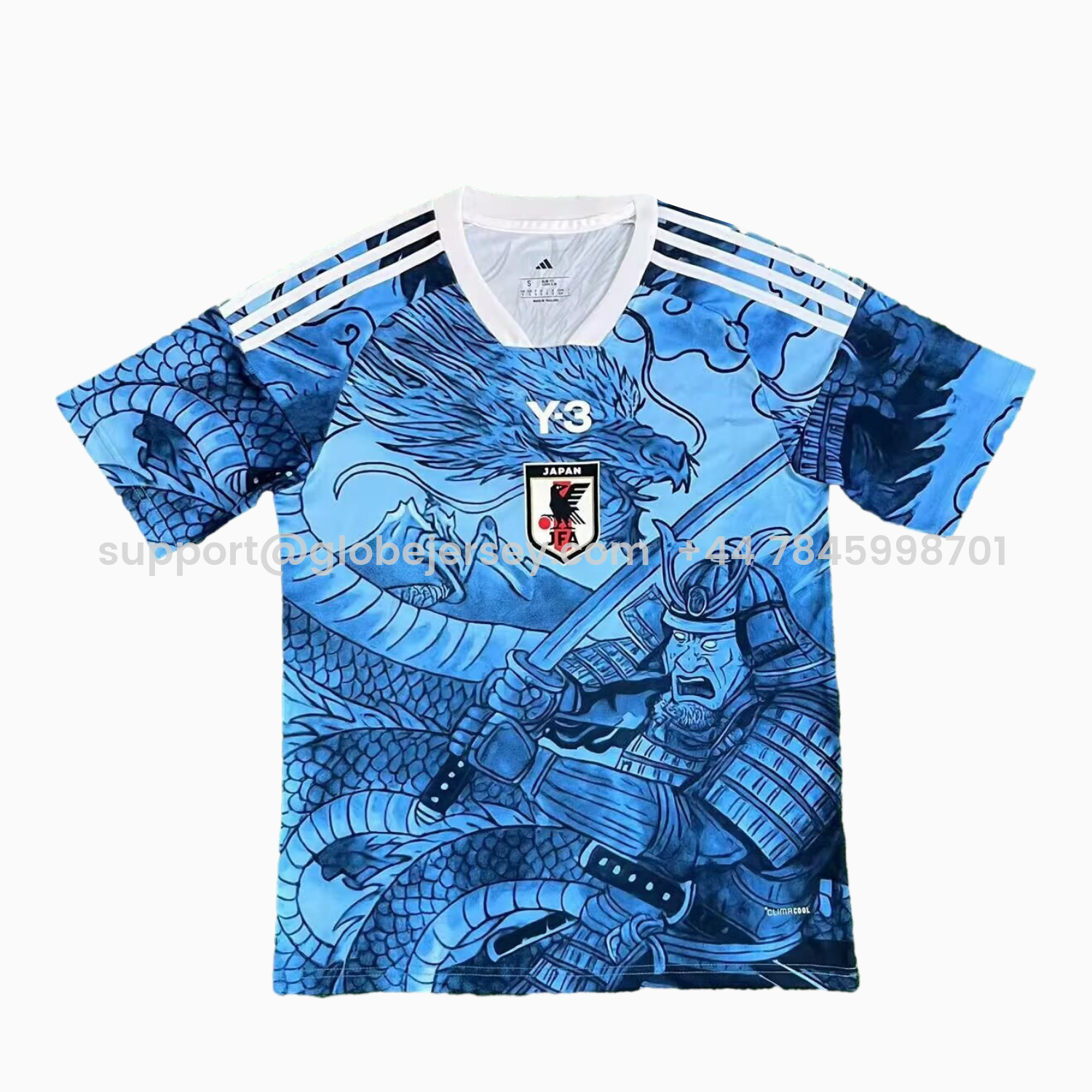 GlobeJersey-Japan 25-26 Y3 Samurai And Dragon Special Jersey - Fans Version