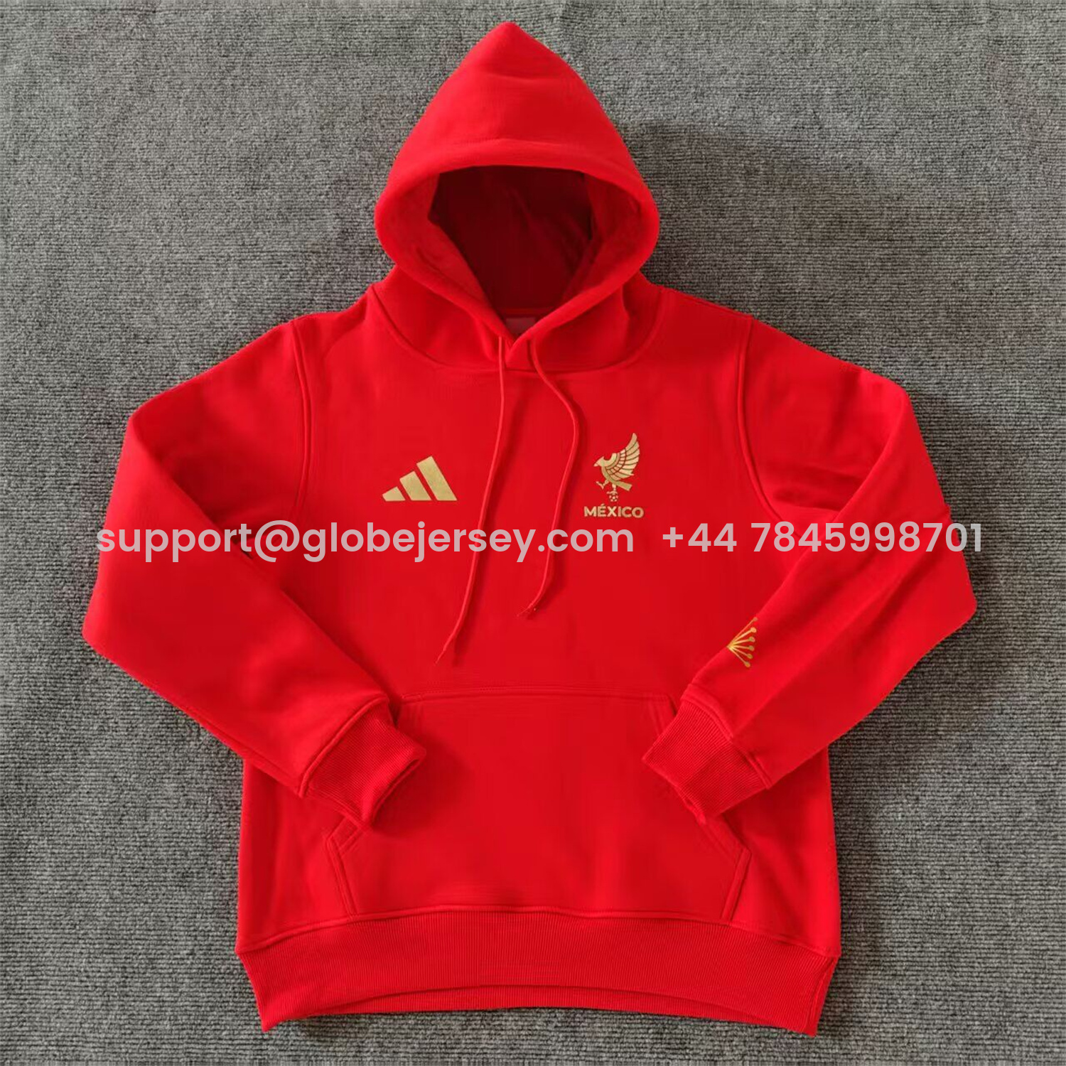 GlobeJersey-Mexico 2025 Gold Cup Black Special Edition Unisex Pullover Hoodie