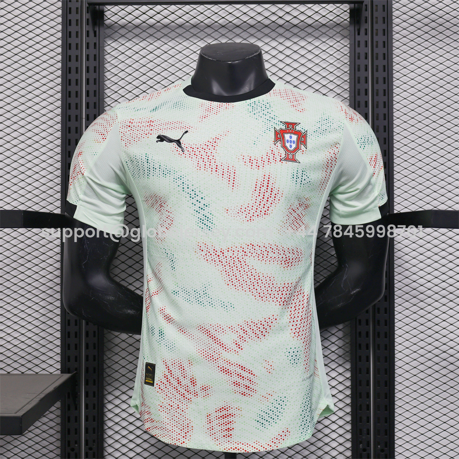 GlobeJersey-Portugal 2025 Pre-Match 2 Jersey - Player Version