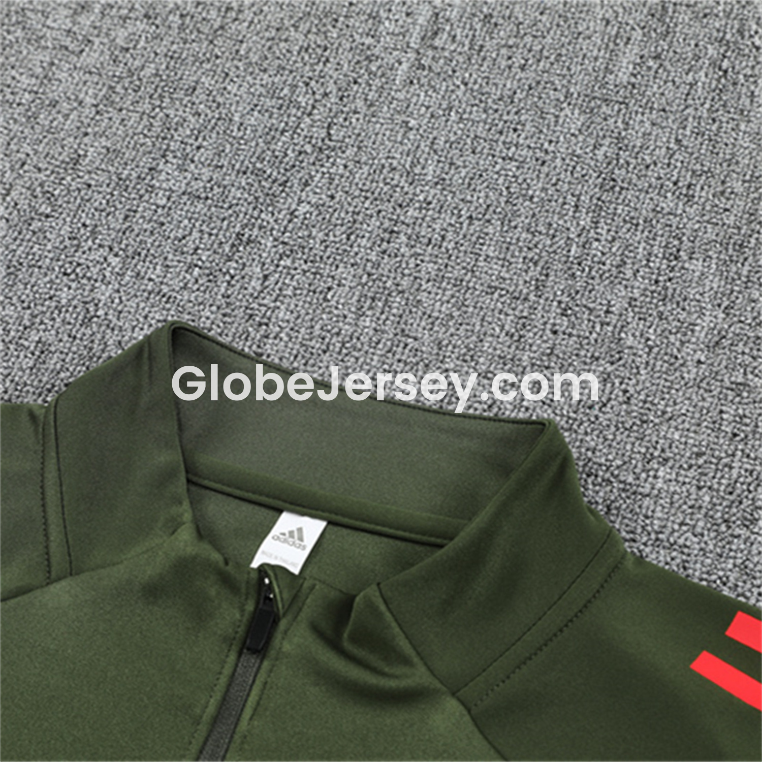 GlobeJersey-Bayern Munich 25-26 Long Sleeves Training Set - Green Top & Black Pants