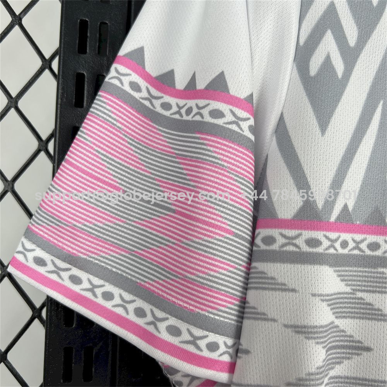 GlobeJersey-Mexico 25-26 Feathered Serpent Pink And Grey Special Jersey - Fans Version