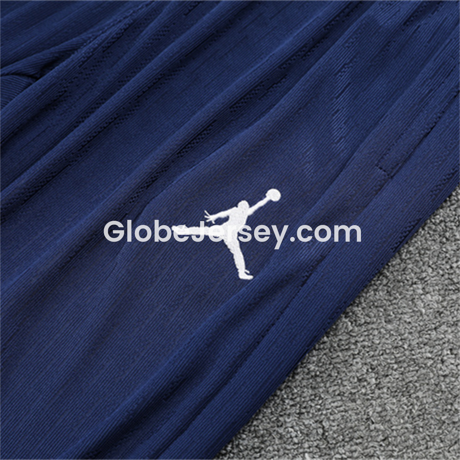 GlobeJersey-Paris Saint-Germain PSG 25-26 Kid Long Sleeves Training Set - Red Top & Royal Blue Pants