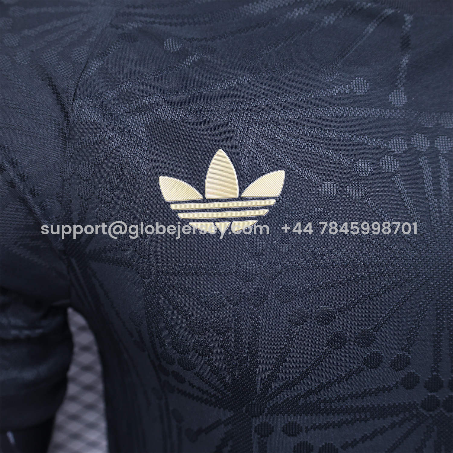 GlobeJersey-Mexico 2025 Gold Cup Black Special Edition Jersey - Player Version