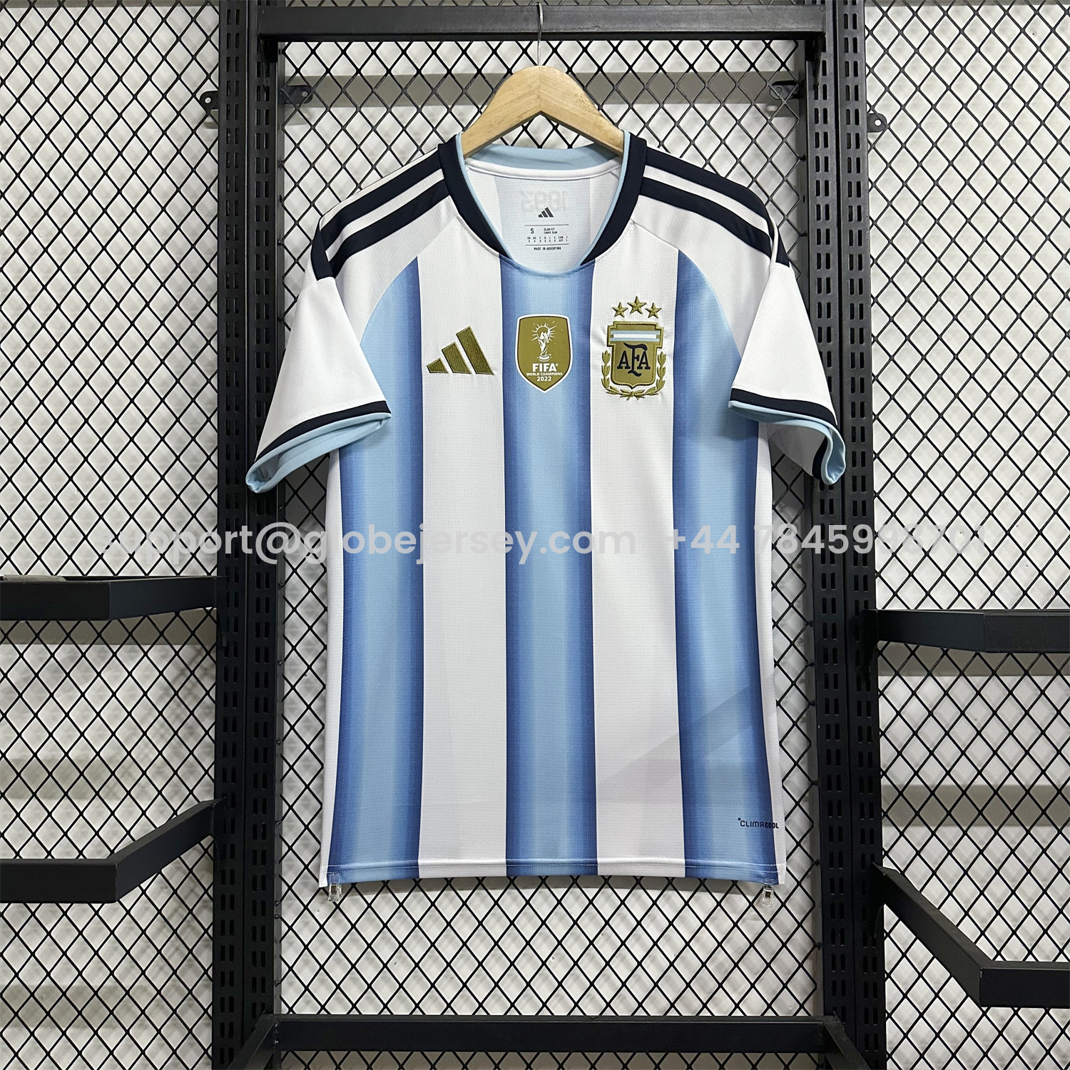 GlobeJersey-Argentina 2026 Home Jersey - Fans Version