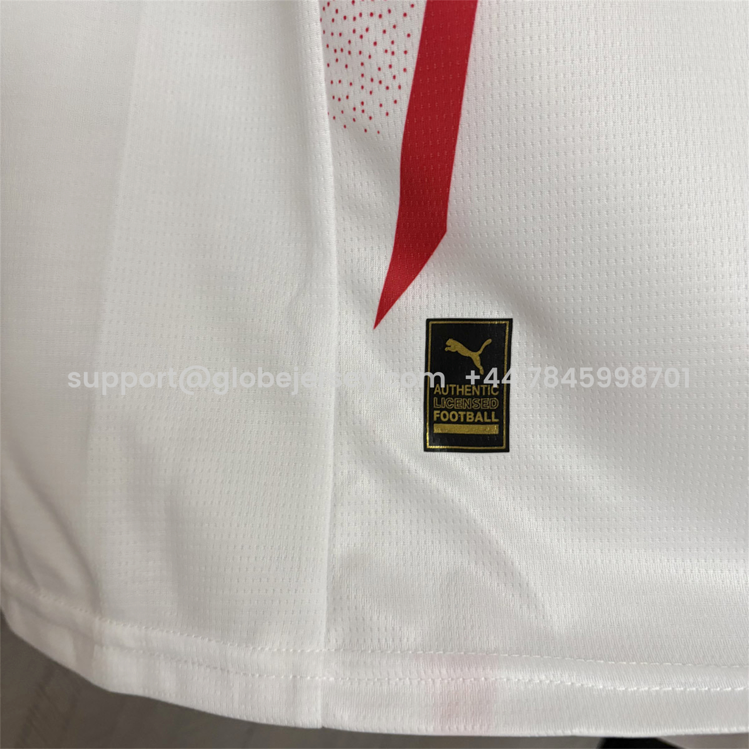 GlobeJersey-Red Bull Bragantino 26-27 Home Jersey - Fans Version