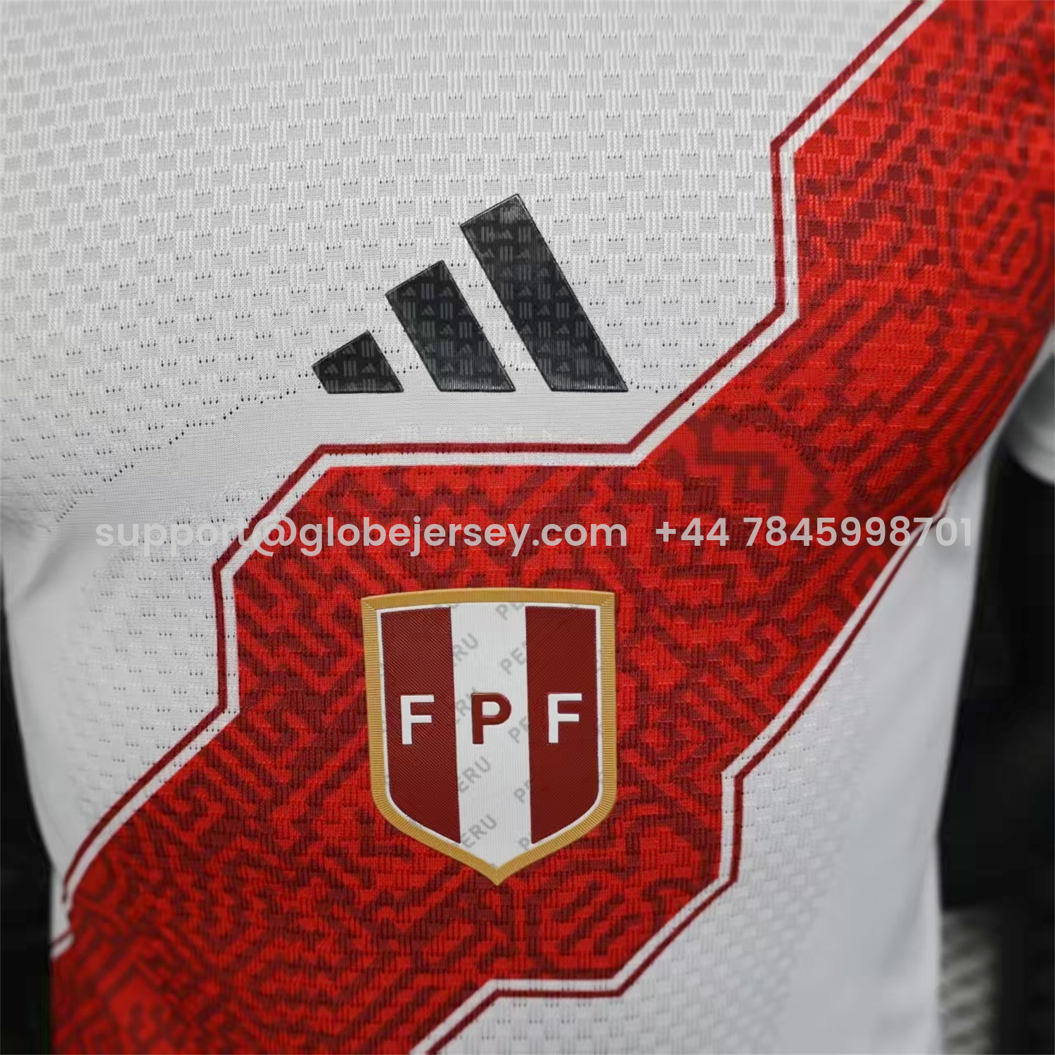 GlobeJersey-Peru 2026 Home Jersey - Player Version
