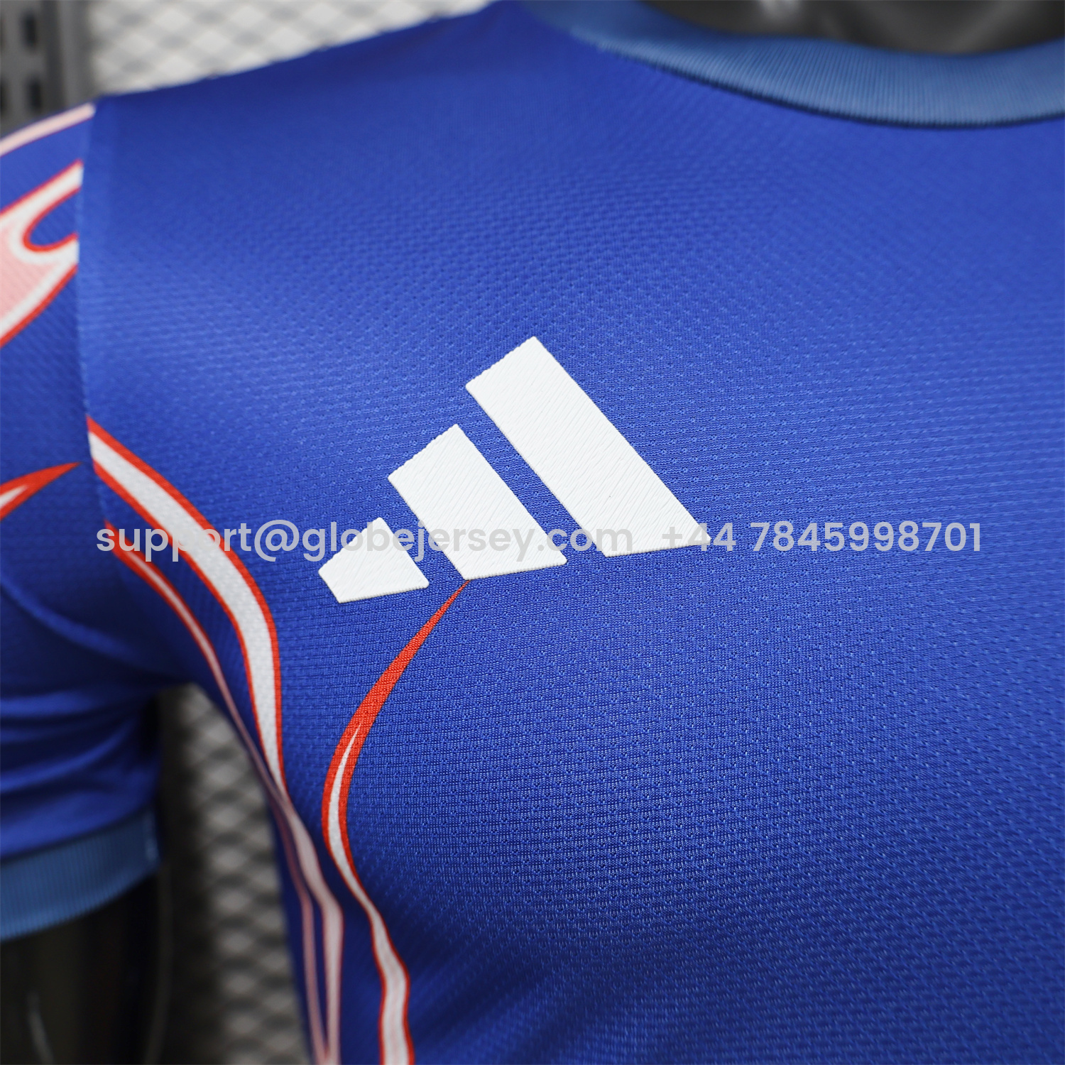 GlobeJersey-Japan 2026 Red Fire Blue Special Jersey - Player Version