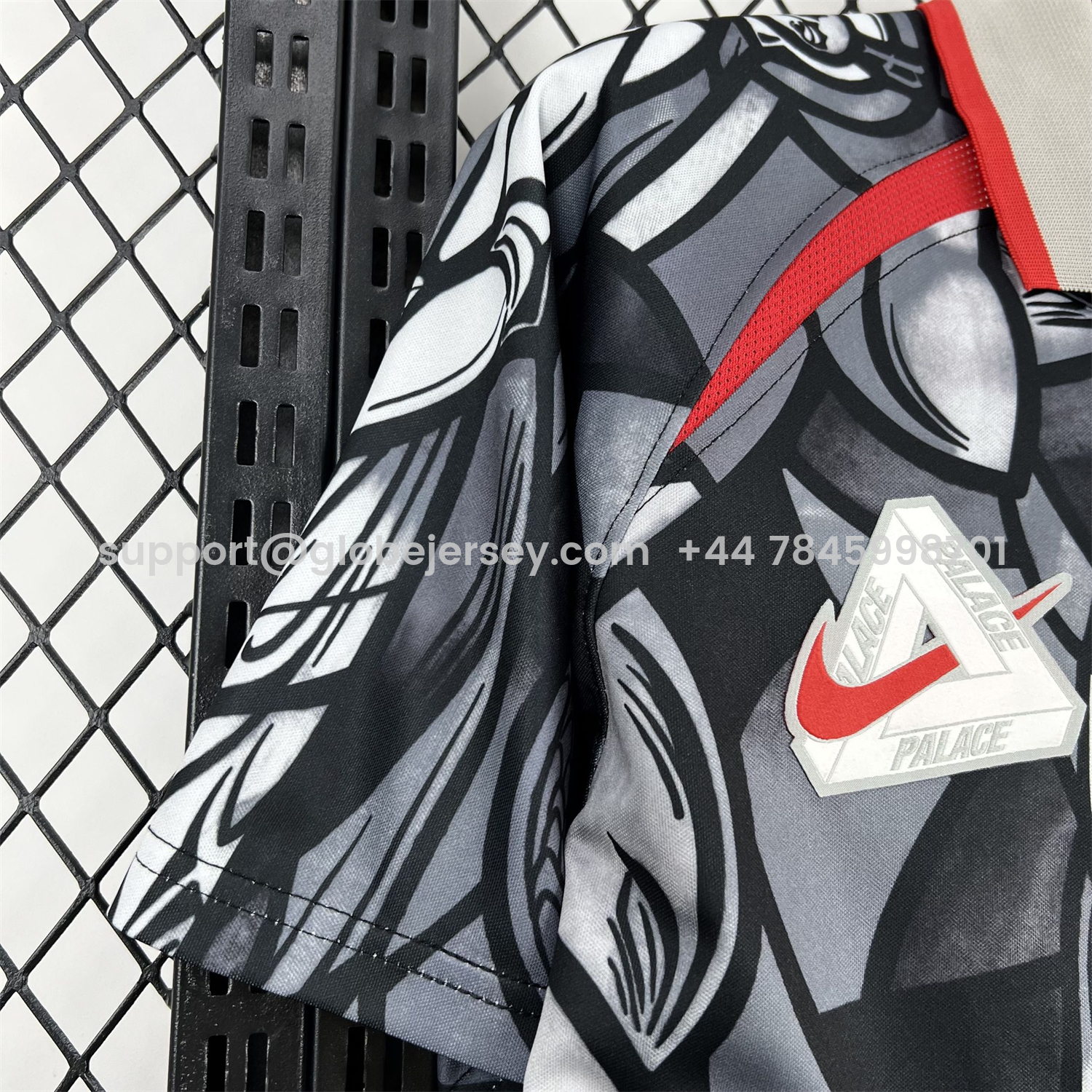 GlobeJersey-England 2026 World Cup Palace Black And Gray Special Jersey - Fans Version