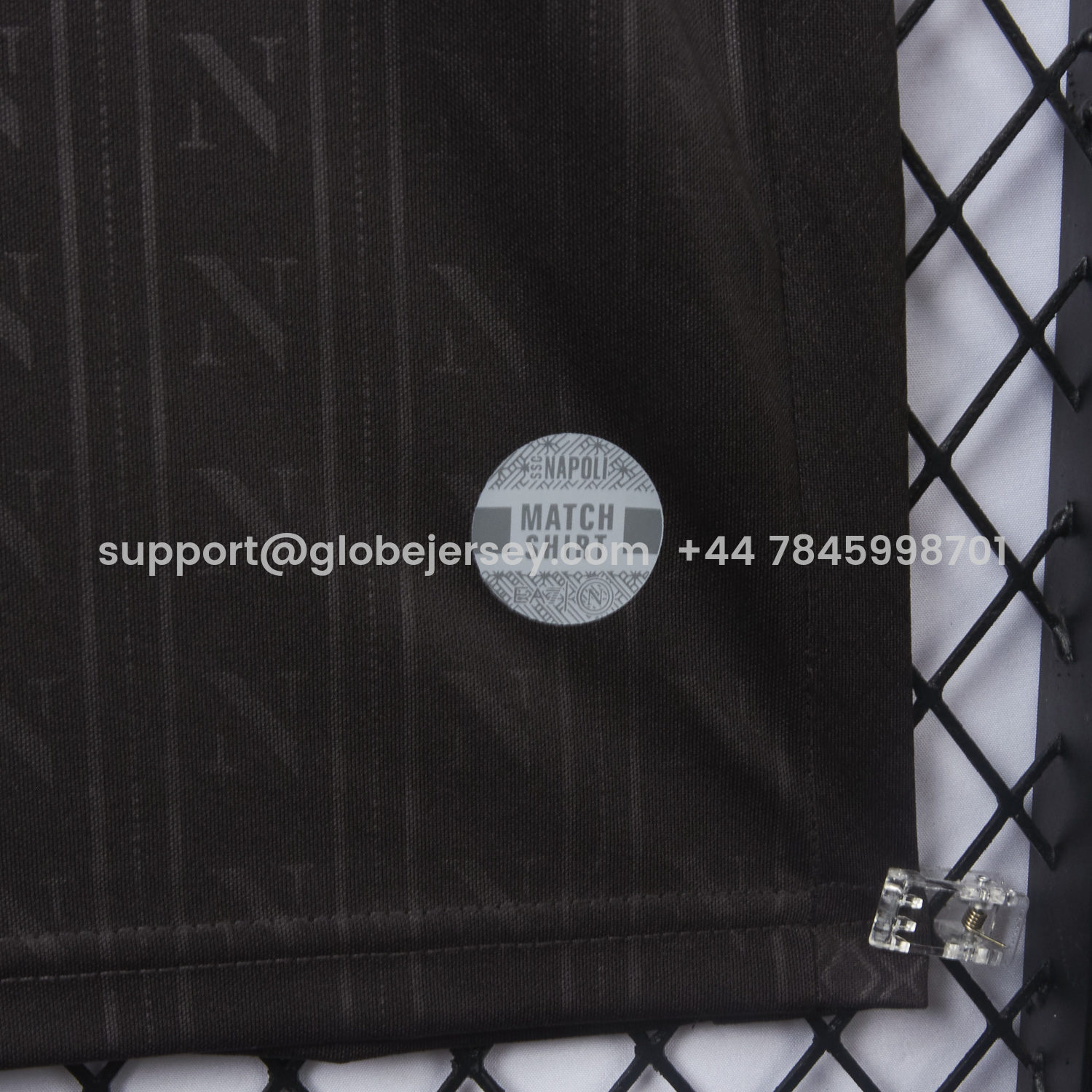 GlobeJersey-Napoli 25-26 Third Jersey - Fans Version