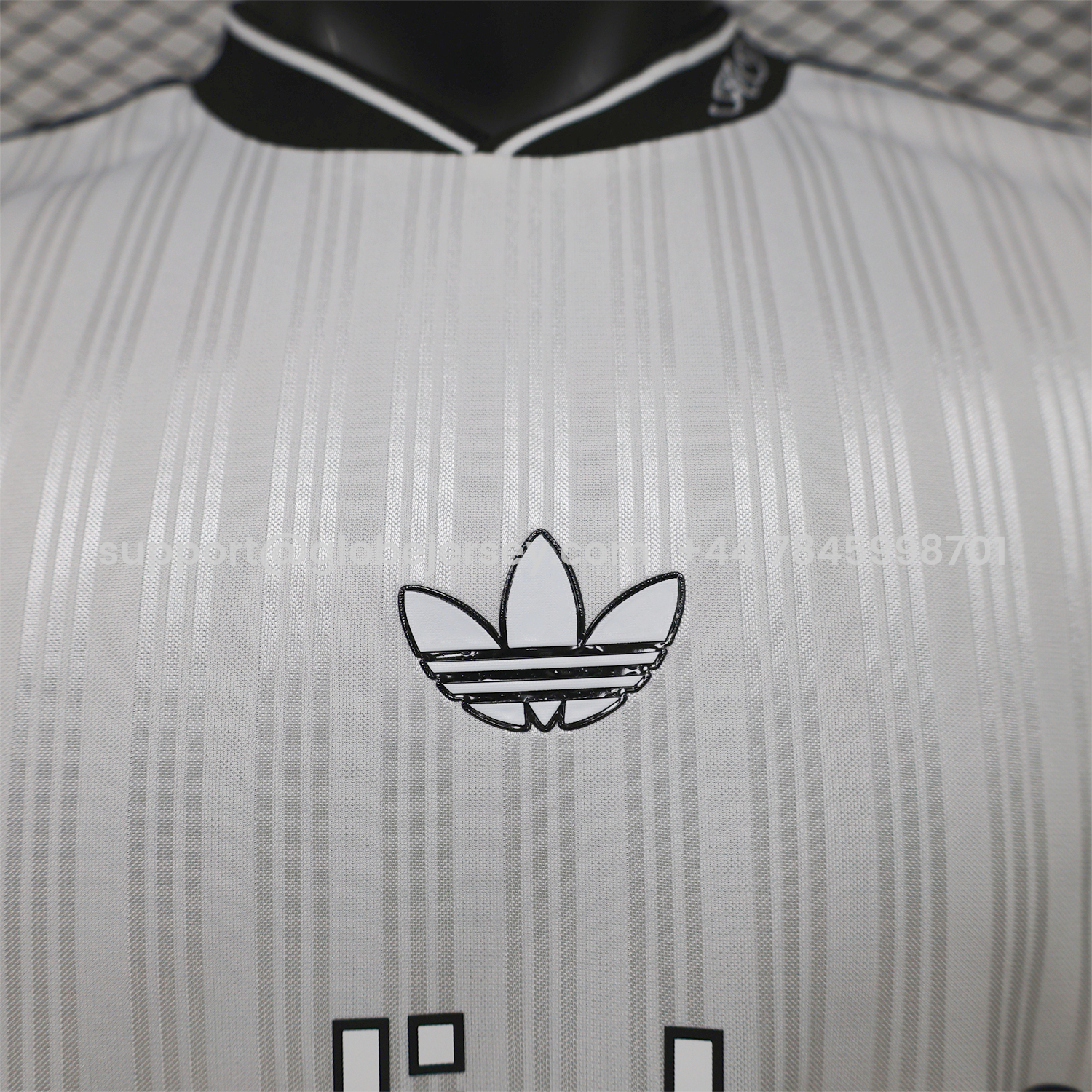 GlobeJersey-Adidas 26-27 Terrace Icon Retro Casual Style White Jersey - Player Version