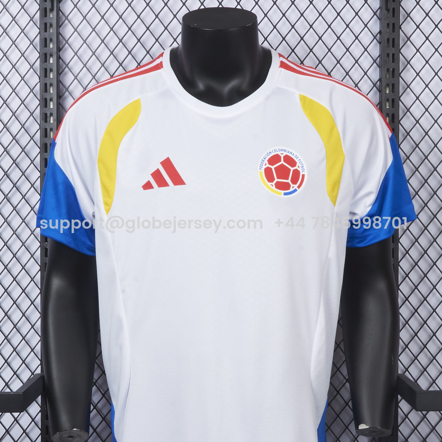 GlobeJersey-Colombia 2026 Pre-Match Training Jersey - Player Version