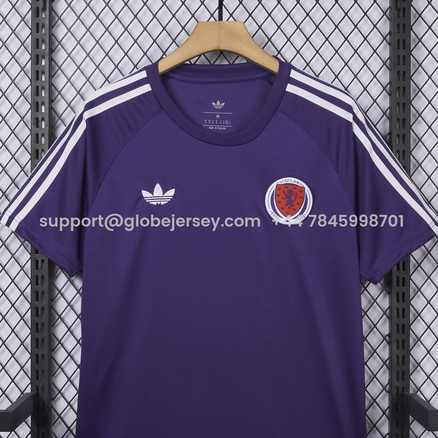 GlobeJersey-S-c-o.t l.a-n.d 2026 Purple Travel Jersey - Fans Version