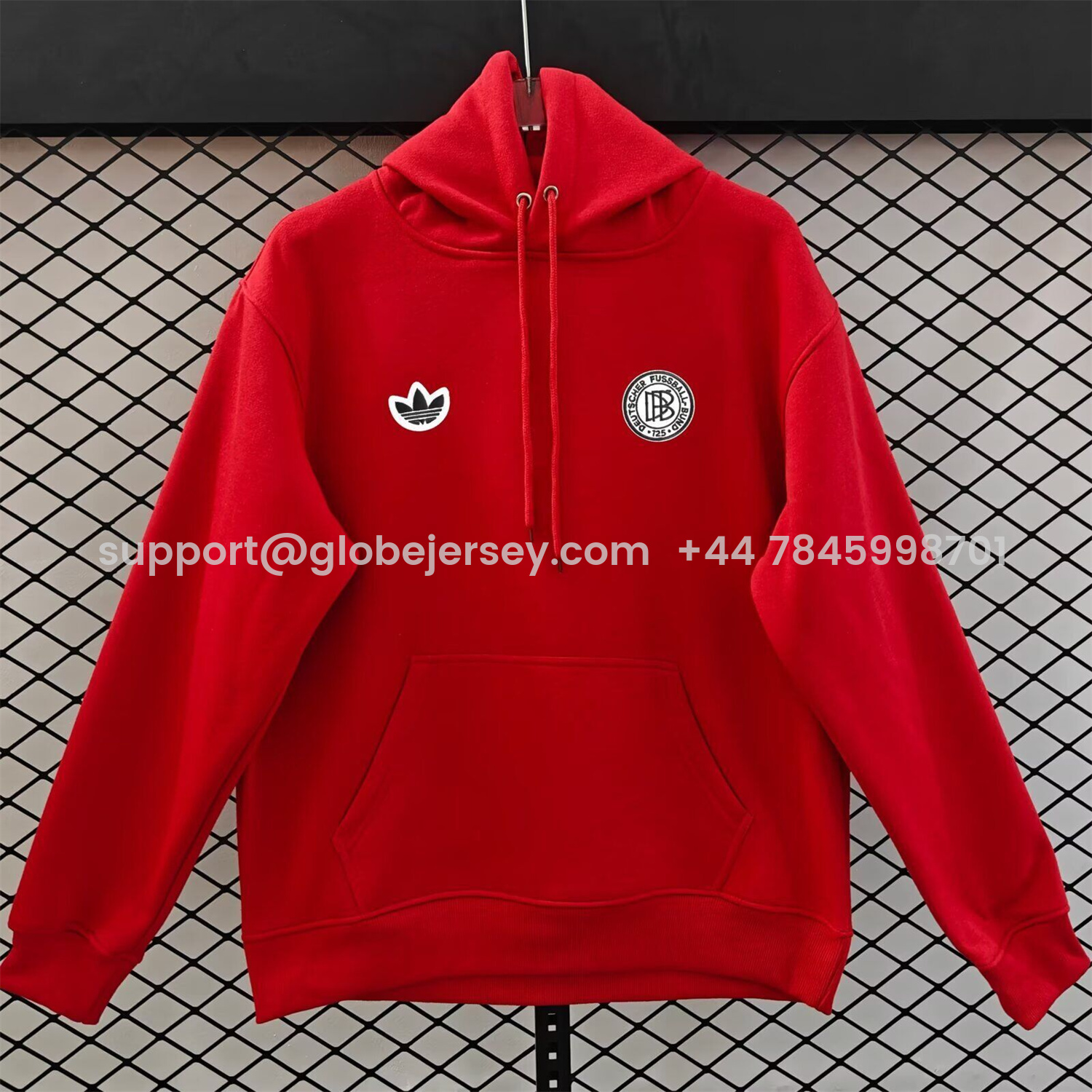 GlobeJersey-Germany 2026 Terrace Icon DFB Unisex Pullover Hoodie