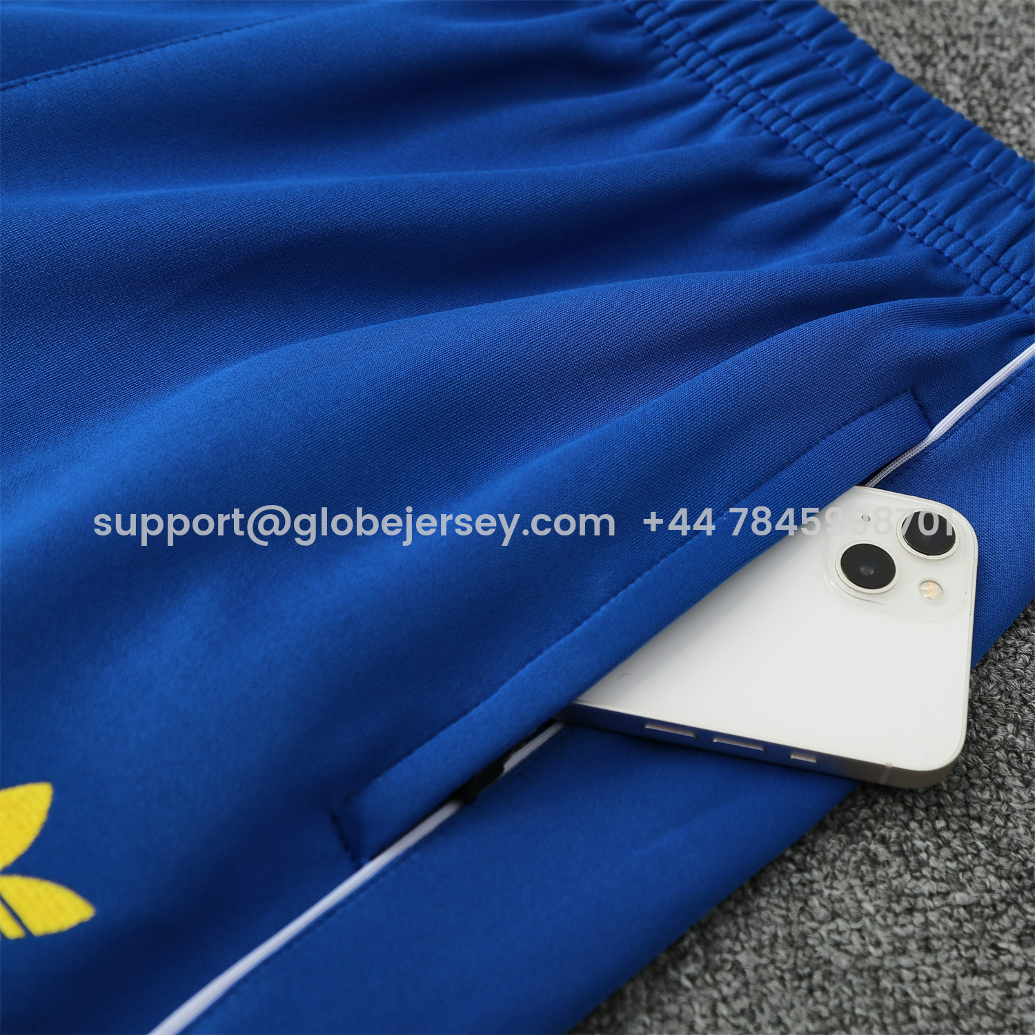 GlobeJersey-Boca Juniors 25-26 Jacket Training Tracksuit - Light Blue Jackets & Blue Pants