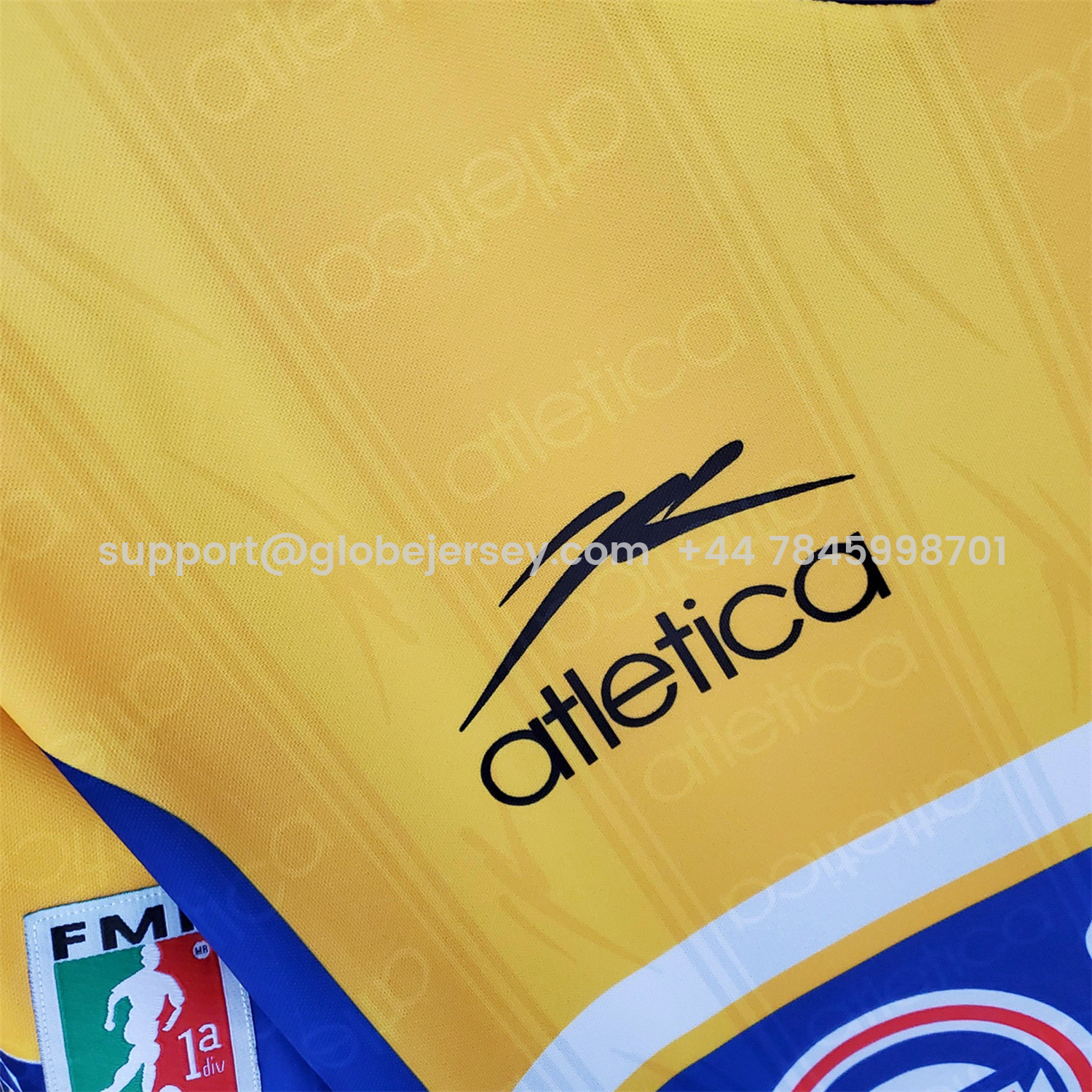 GlobeJersey-Retro Tigres UANL 1999-00 Home Jersey