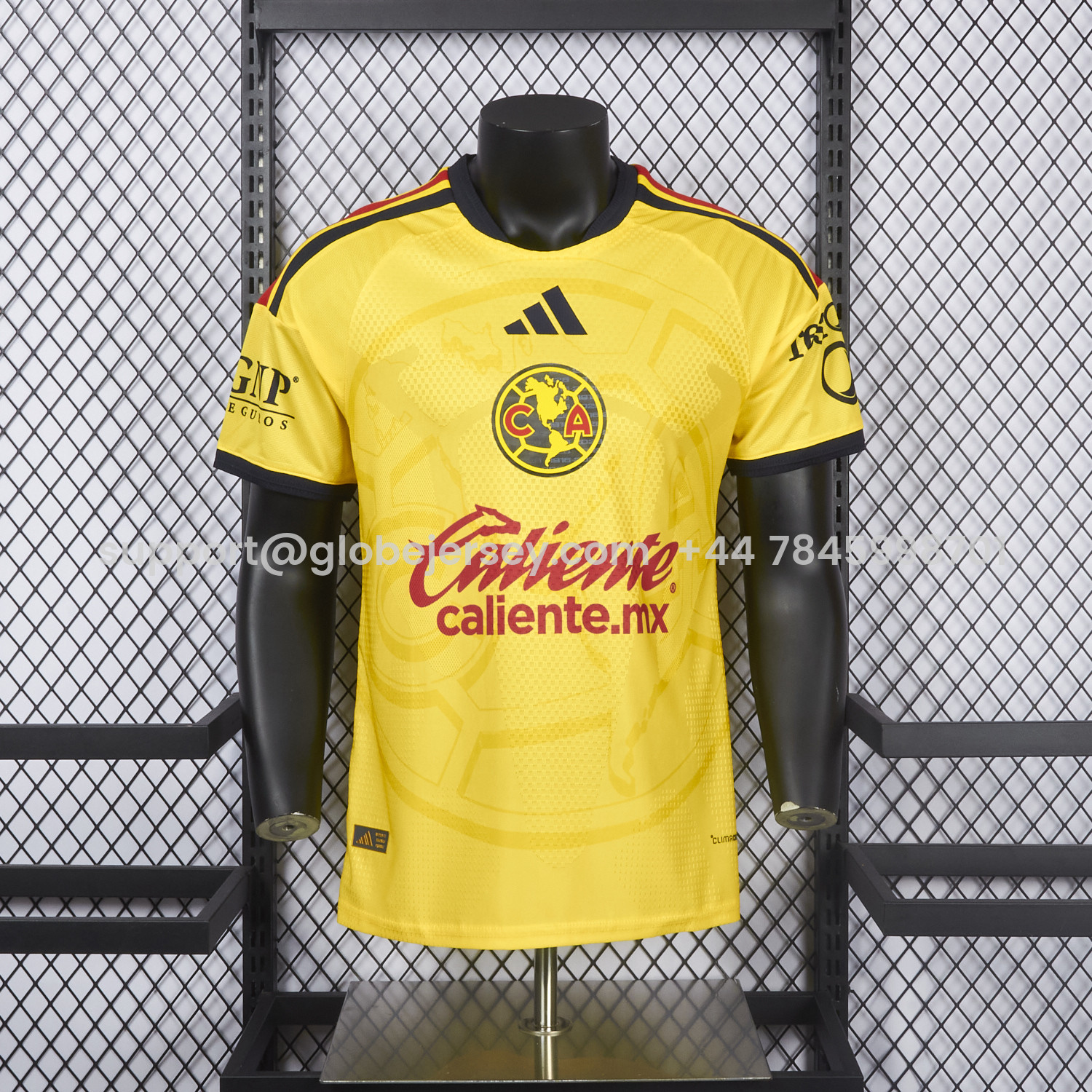 GlobeJersey-Club América 26-27 Home Yellow Jersey - Player Version