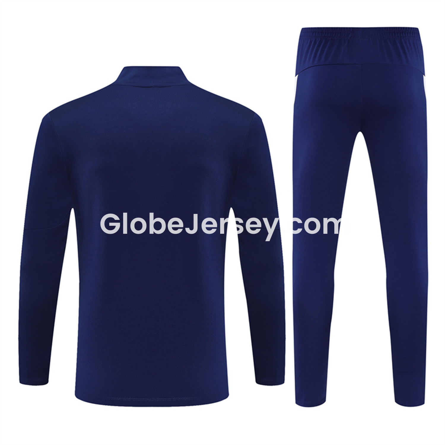 GlobeJersey-Portugal 25-26 Long Sleeve Training Set - Royal Blue