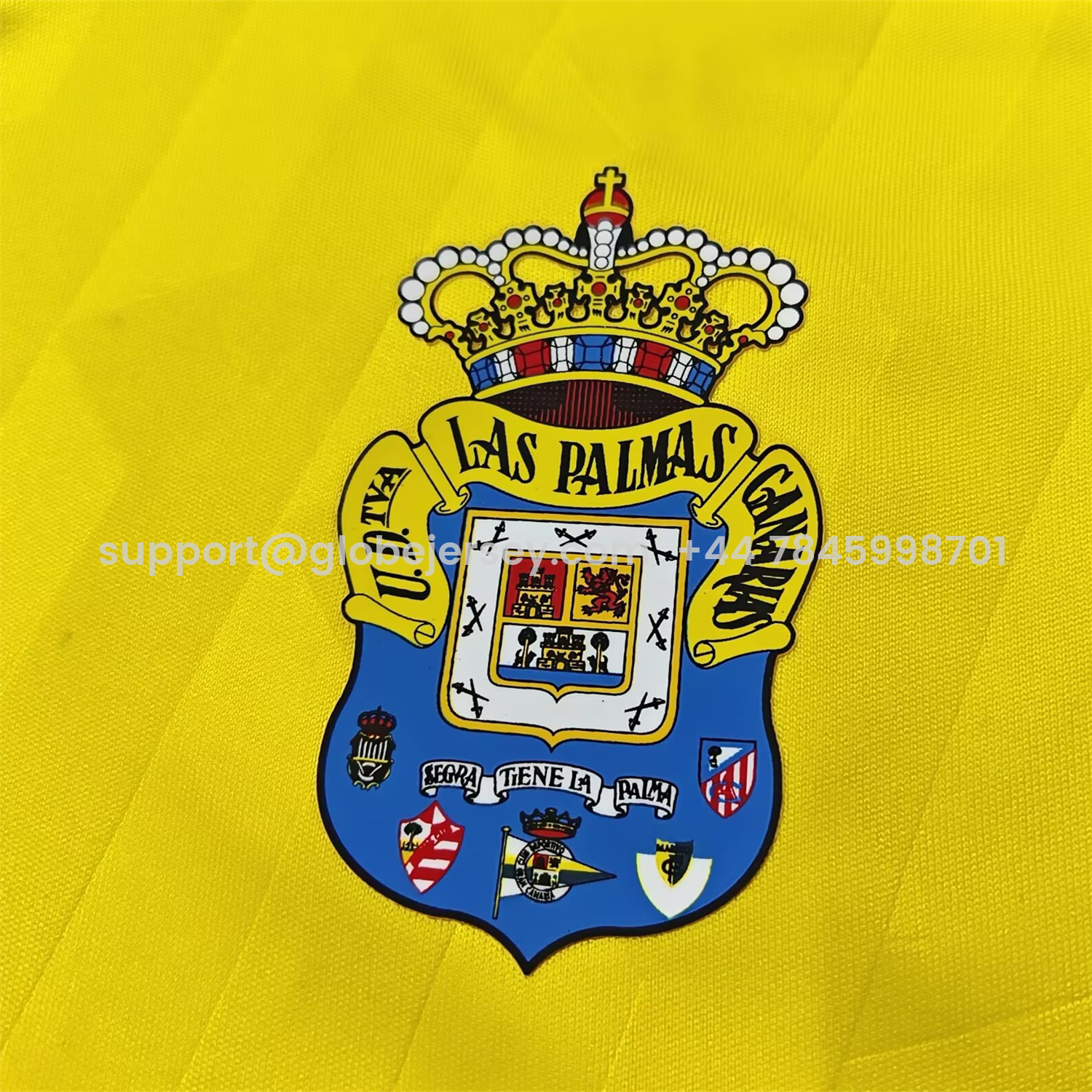 GlobeJersey-Las Palmas 25-26 Home Jersey - Fans Version