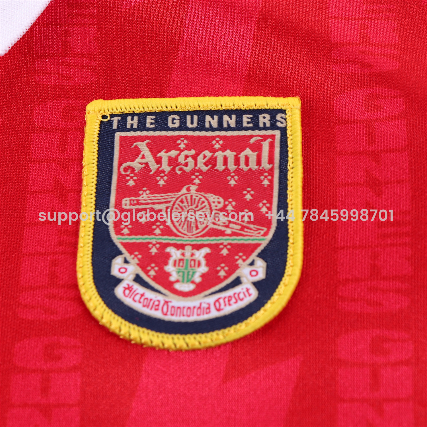 GlobeJersey-Retro Arsenal 1994-95 Home Kids Kit