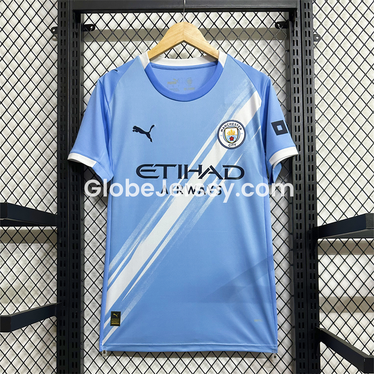 GlobeJersey-Manchester City 25-26 Home Jersey - Fans Version