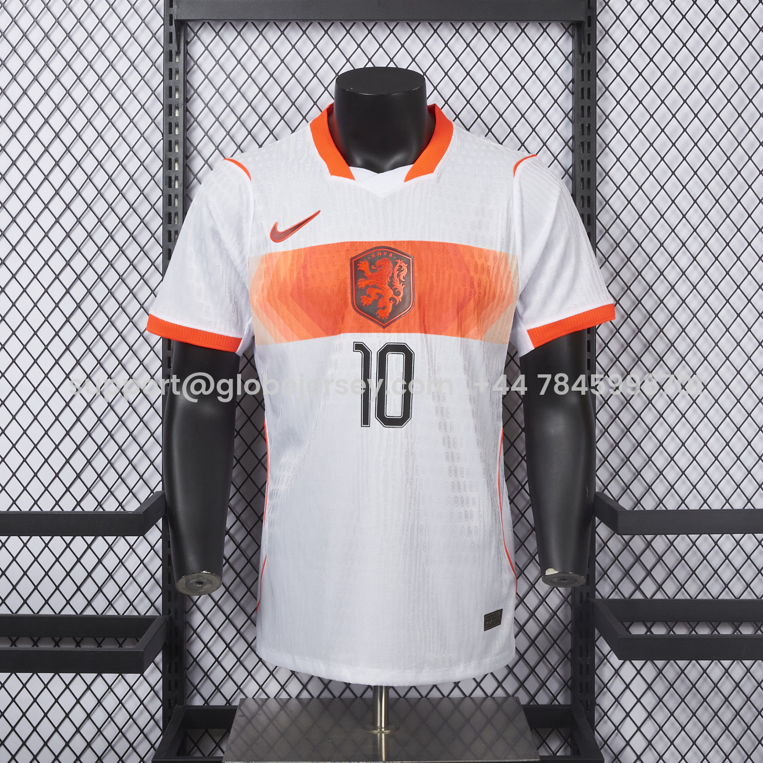 GlobeJersey-Netherlands 2026 Away Jersey - Player Version