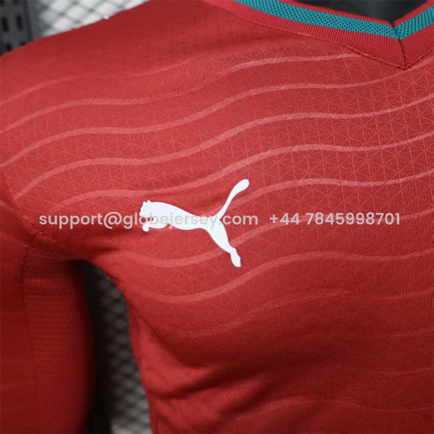 GlobeJersey-Portugal 2026 Home Long Sleeves Jersey - Player Version