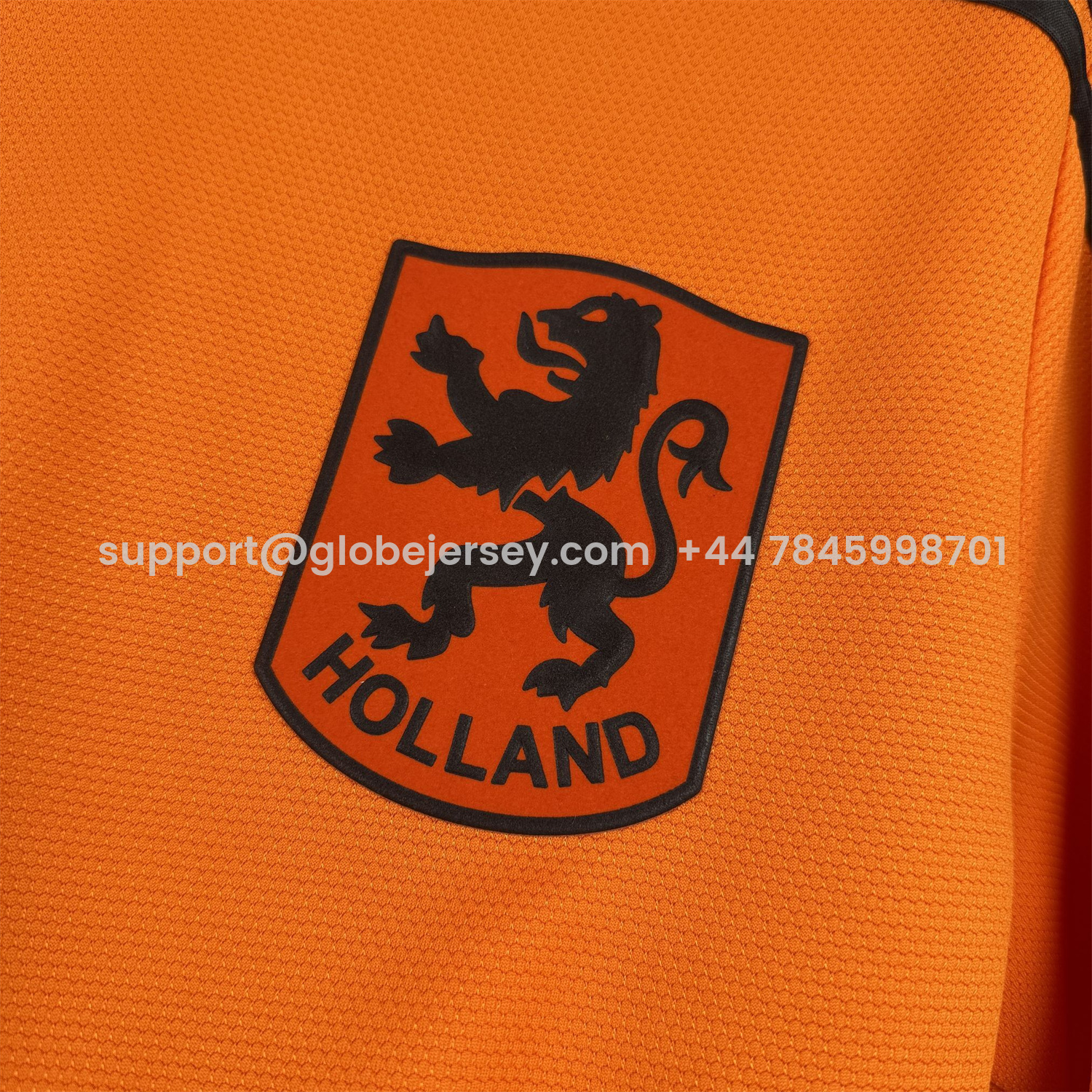 GlobeJersey-Retro Netherlands 1980 Home Long Sleeves Jersey - Fans Version