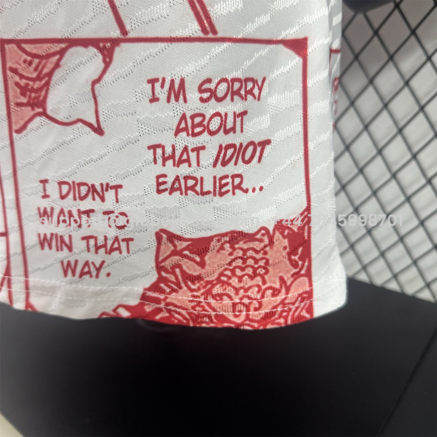 GlobeJersey-Japan 25-26 Red Line Gear 5 Nika White Special Edition Jersey - Player Version