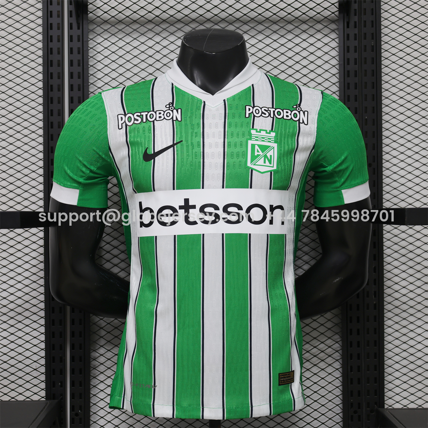 GlobeJersey-Atlético Nacional 2026 Home Jersey - Player Version