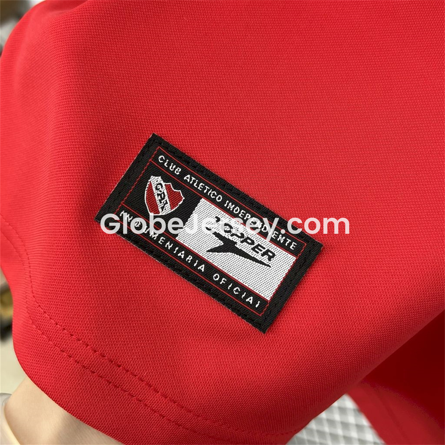 GlobeJersey-Retro CA Independiente 1999-00 Home Jersey